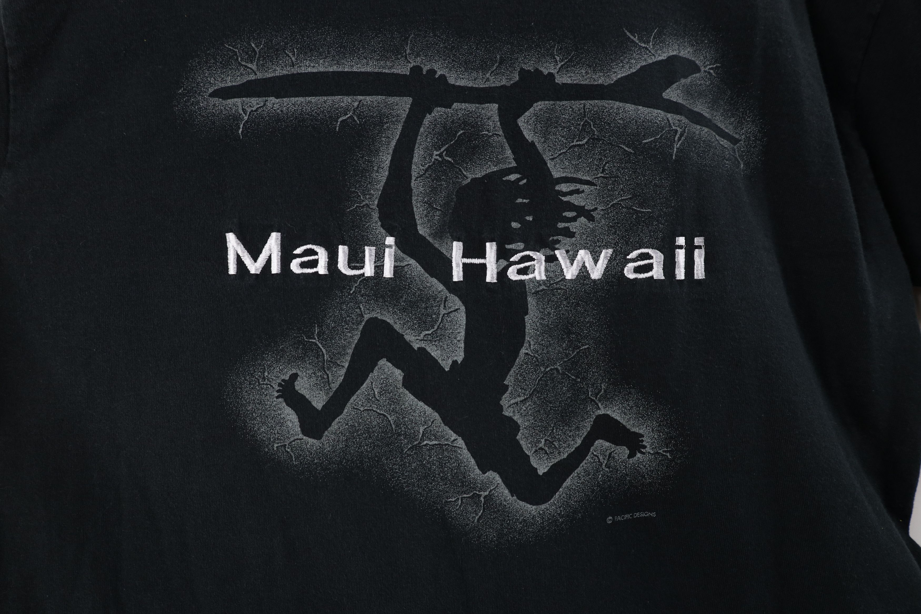 Vintage Vintage 90s Streetwear Maui Hawaii Surfing T-Shirt USA Size US M / EU 48-50 / 2 - 4 Thumbnail