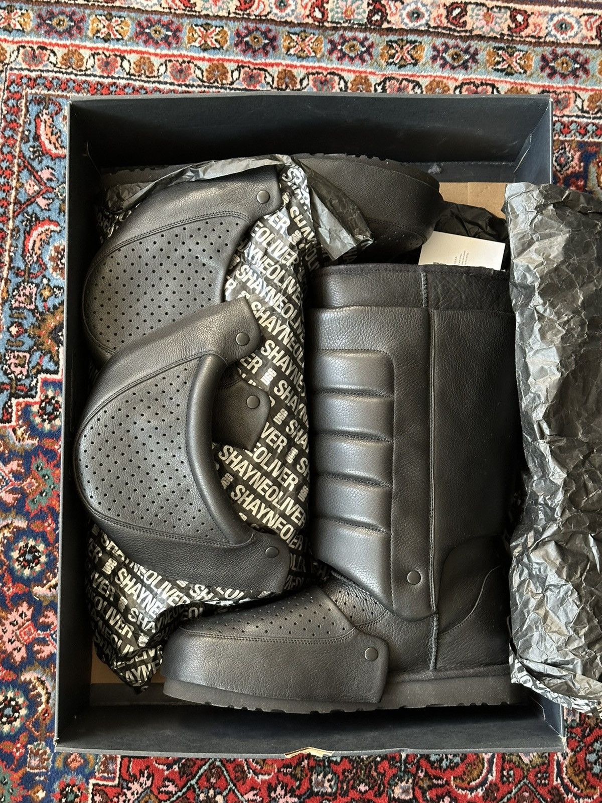 Hood By Air × Ugg Ugg Shayne Oliver Armourite Greaves 13/46 Brand new unworn Size US 13 / EU 46 - 4 Thumbnail