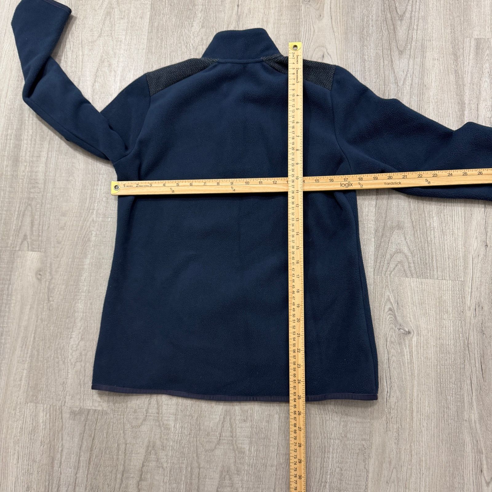 Brooks Brothers Brooks Brother 1/4 Zip Fleece Sweater Men's Small Blue Size US S / EU 44-46 / 1 - 6 Thumbnail