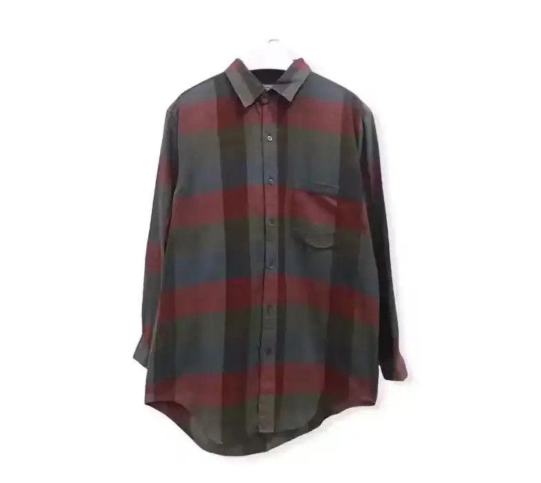 image of Cacharel Paris Flannel Shirt, Men's (Size Medium)