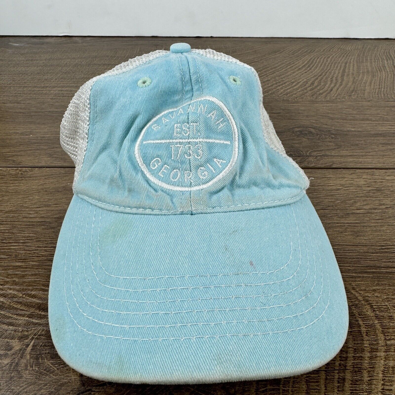 Other Savannah Georgia Hat Georgia Savannah Blue Hat Adjustable Ad Size ONE SIZE - 2 Thumbnail