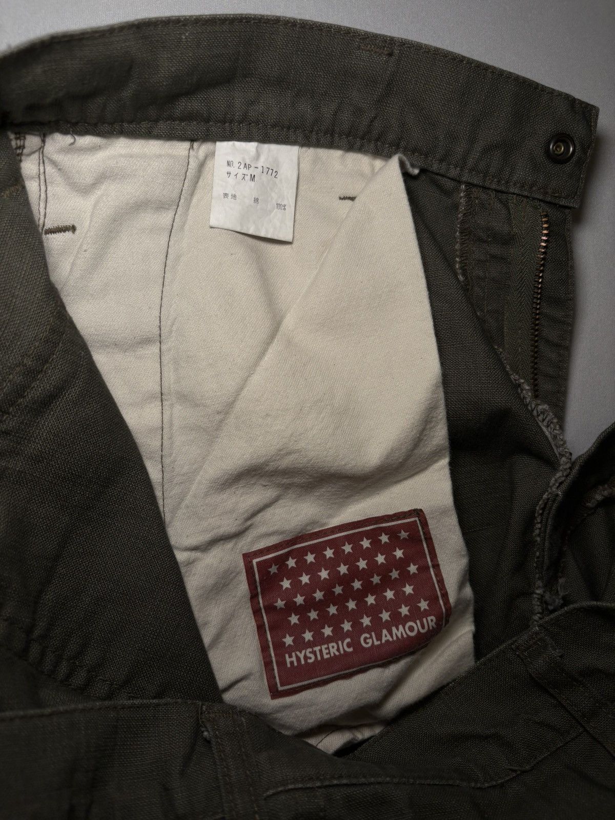 Hysteric Glamour Hysteric Glamour Green Cargo Pants Size US 30 / EU 46 - 5 Thumbnail