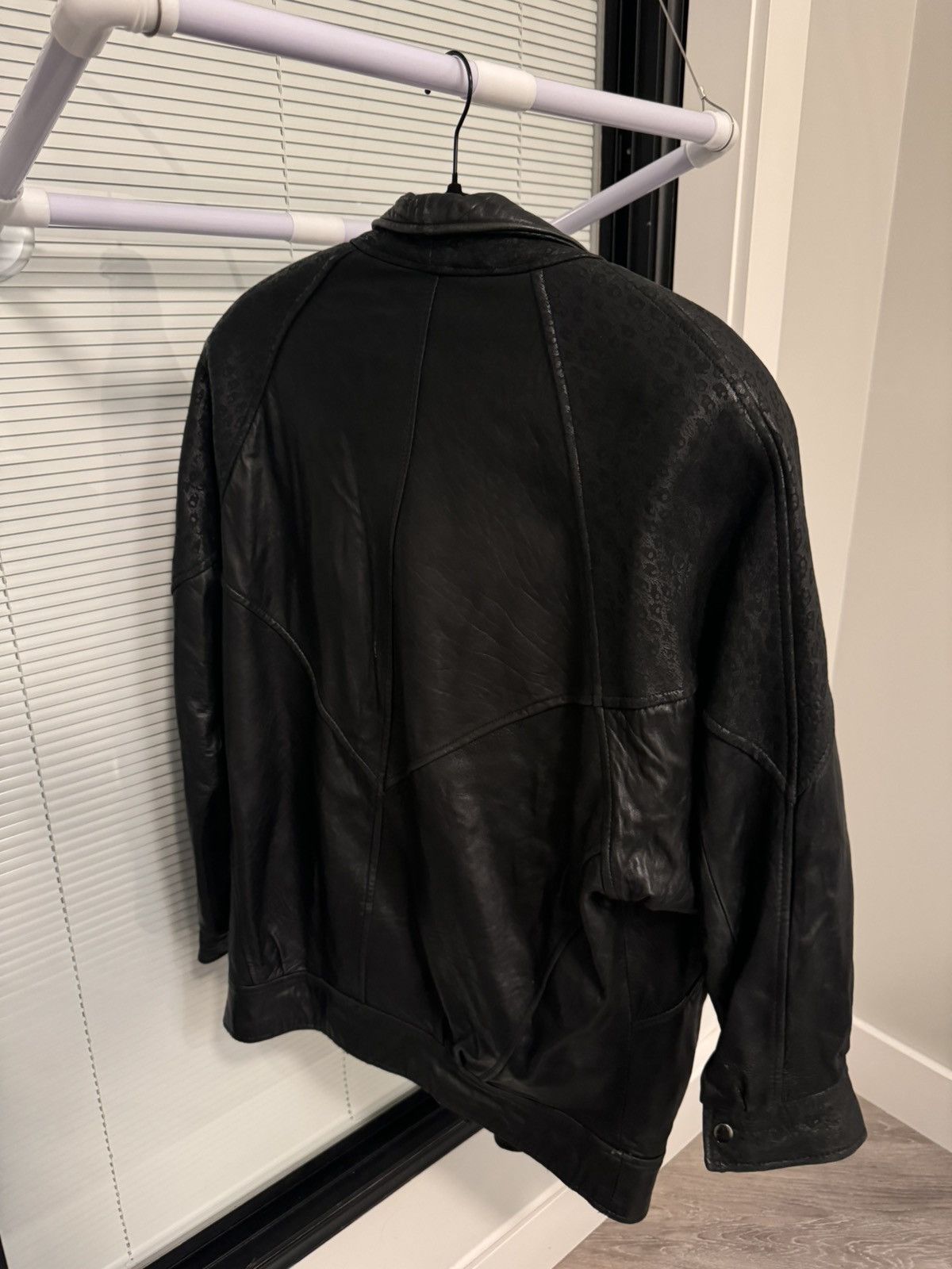 Vintage Vintage 80s cheetah print leather jacket Size US M / EU 48-50 / 2 - 2 Thumbnail