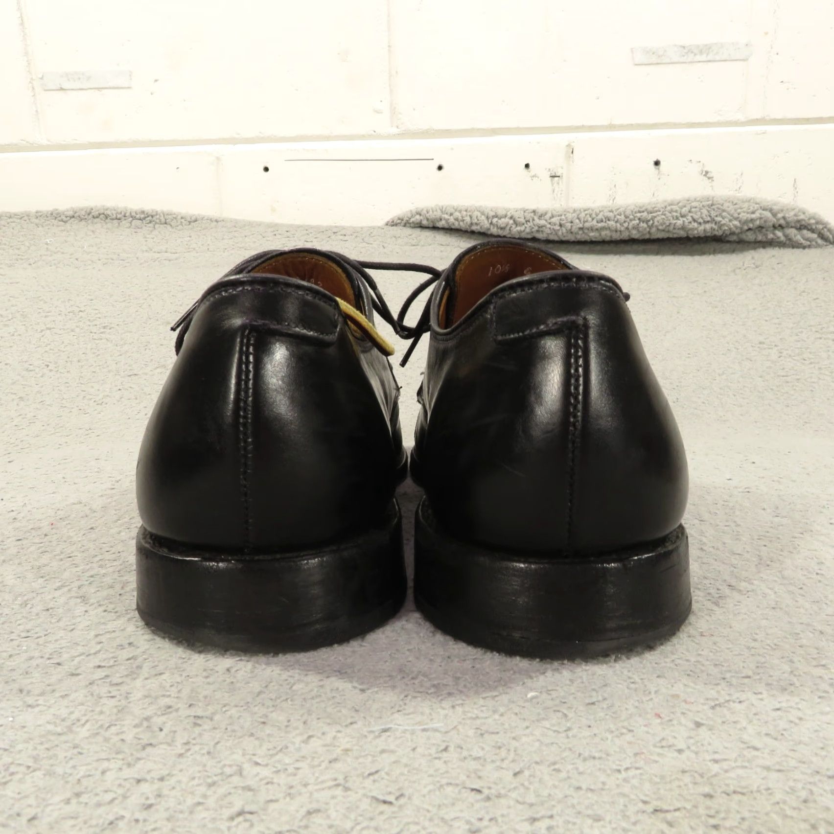 Allen Edmonds Allen Edmonds Men Shoes 10.5 E Black Leather Boulevard Cap Toe Oxford Dress Shoe Size ONE SIZE - 7 Thumbnail