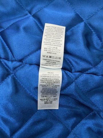 Supreme Supreme x Mitchell & Ness "Doughboy" Twill Varsity Jacket (BLUE) Size US L / EU 52-54 / 3 - 7 Thumbnail