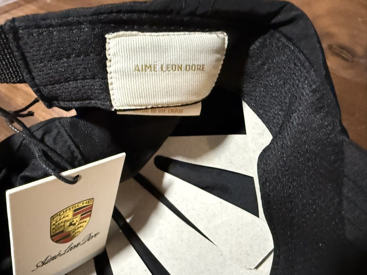 Aime Leon Dore × Porsche Design Aime Leon Dore ALD / Porsche Nylon Logo Hat Black Logo FW25 Size ONE SIZE - 10 Thumbnail