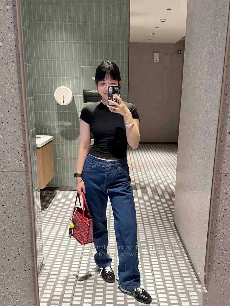 The Row The row size 2 Blue Straight Leg Jeans Size 22" - 4 Thumbnail