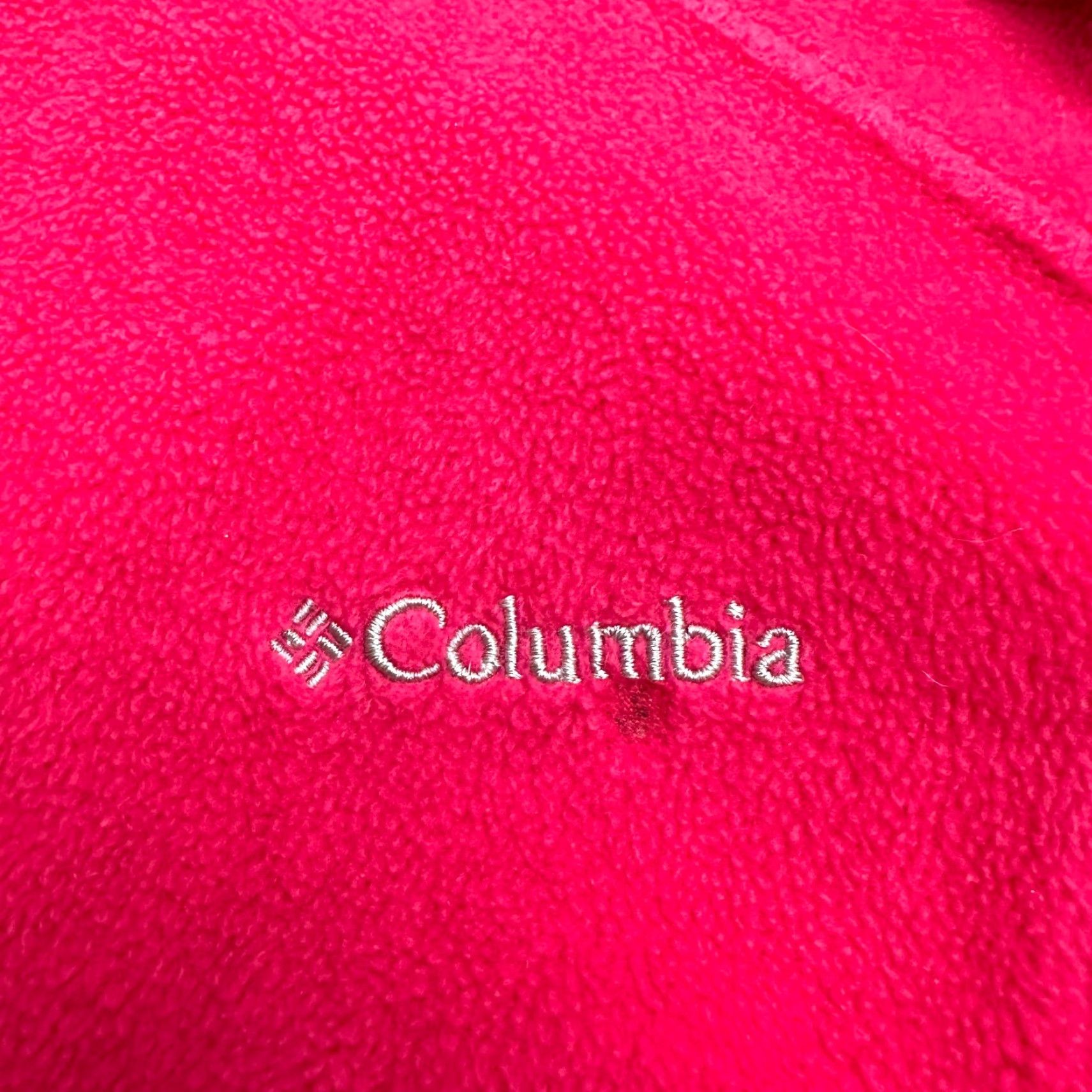 Pinko Columbia Benton Springs Fleece Jacket Womens XL Pink Full Zip Outdoor Hiking Jacket Size XL / US 12-14 / IT 48-50 - 3 Thumbnail