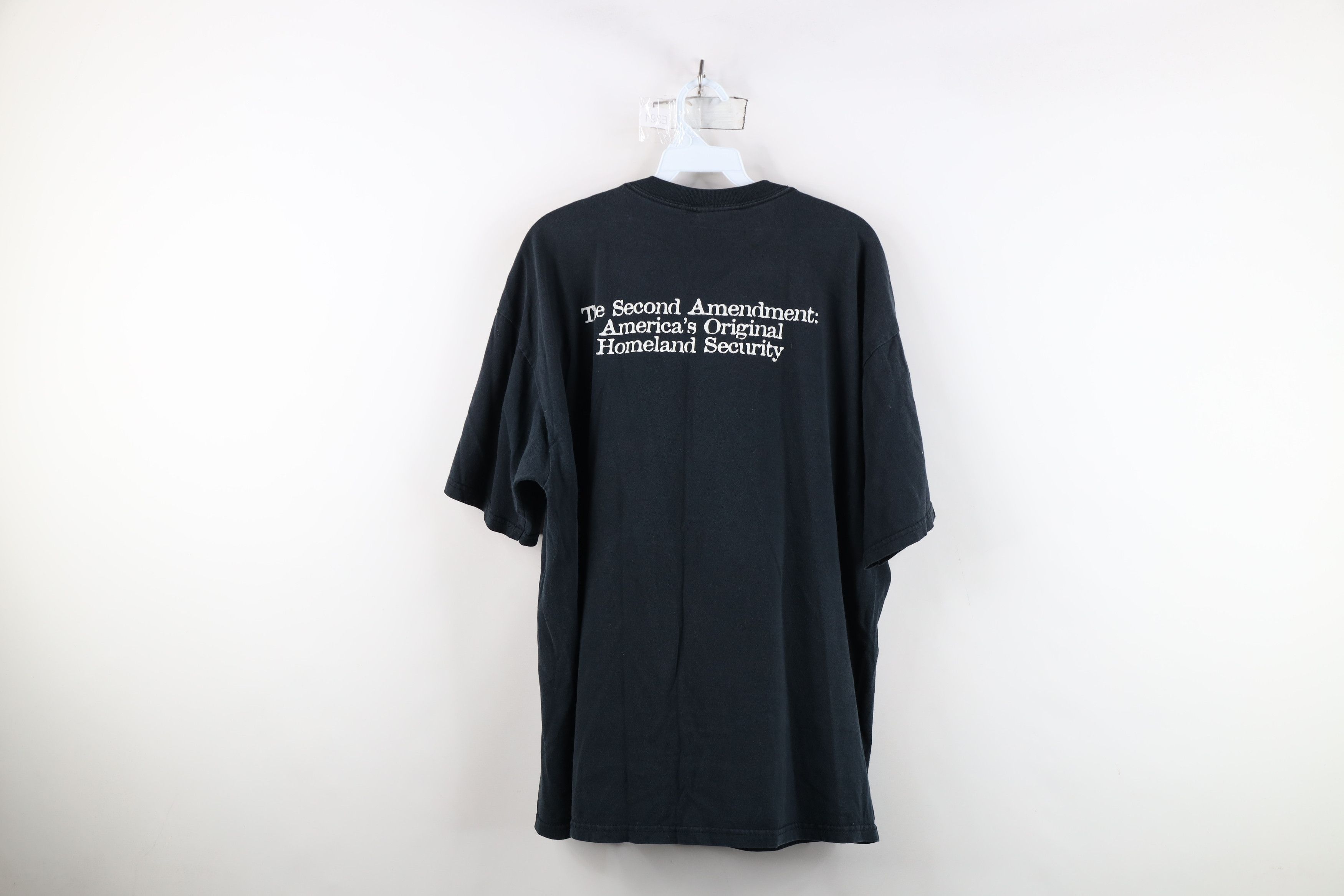 Vintage Vintage 90s Y2K Rifle Association Homeland Security T-Shirt Size US XL / EU 56 / 4 - 13 Thumbnail