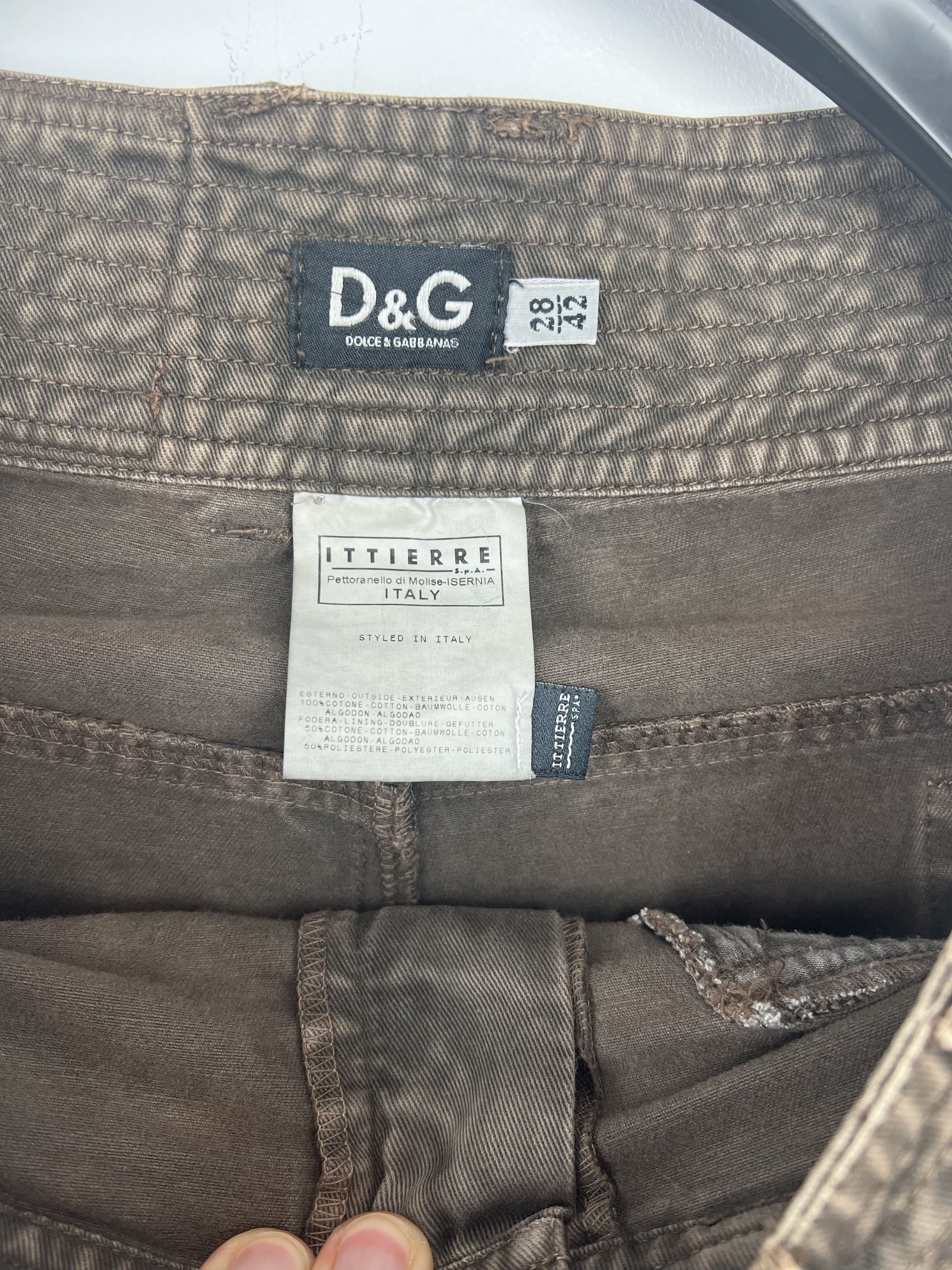 Dolce & Gabbana Rare Dolce&Gabbana vintage jeans size 28/42 Size 28" / US 6 / IT 42 - 2 Thumbnail