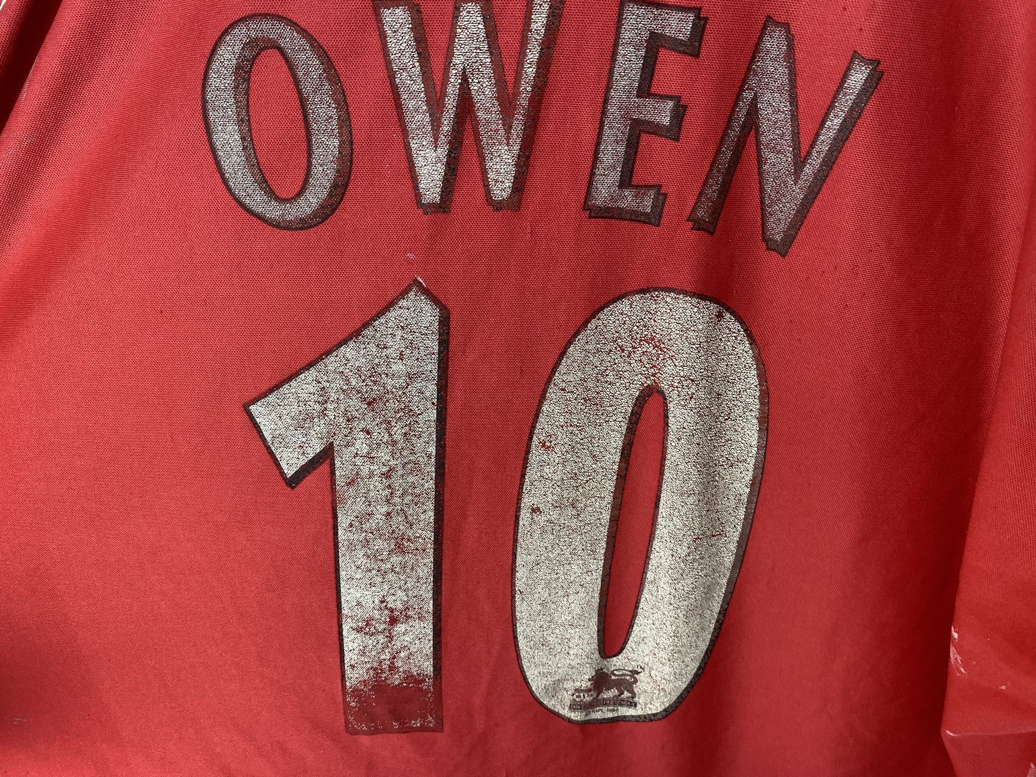 Reebok OWEN #10 LIVERPOOL 2000-02 HOME FOOTBALL SHIRT SOCCER JERSEY Size US XL / EU 56 / 4 - 3 Thumbnail