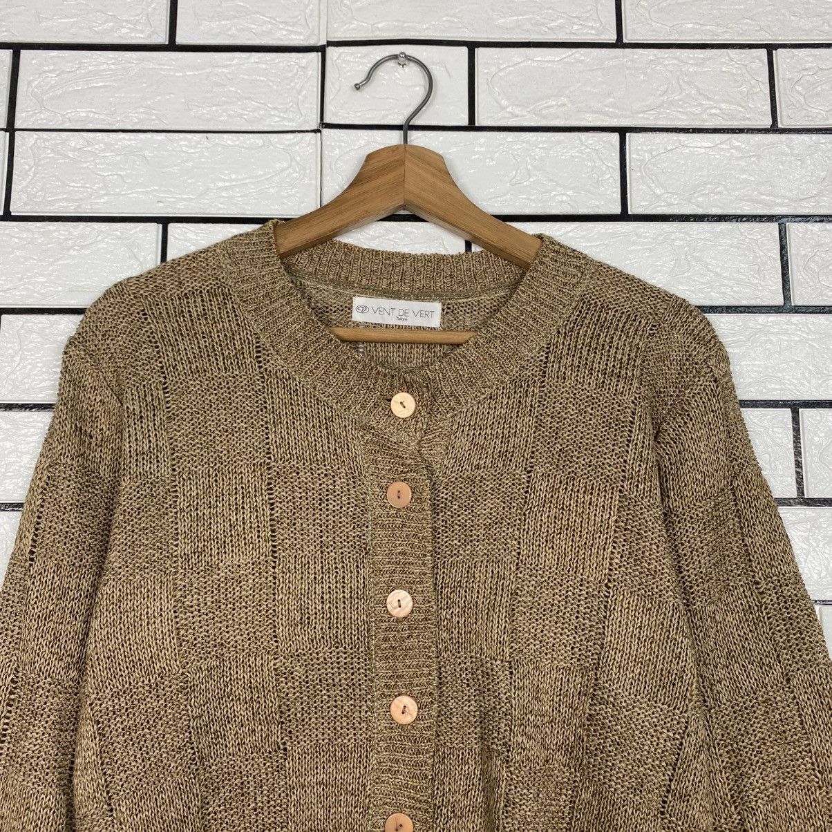 Issey Miyake 📌Vintage Knit Sweatshirt Vent De Vert Size US M / EU 48-50 / 2 - 4 Thumbnail