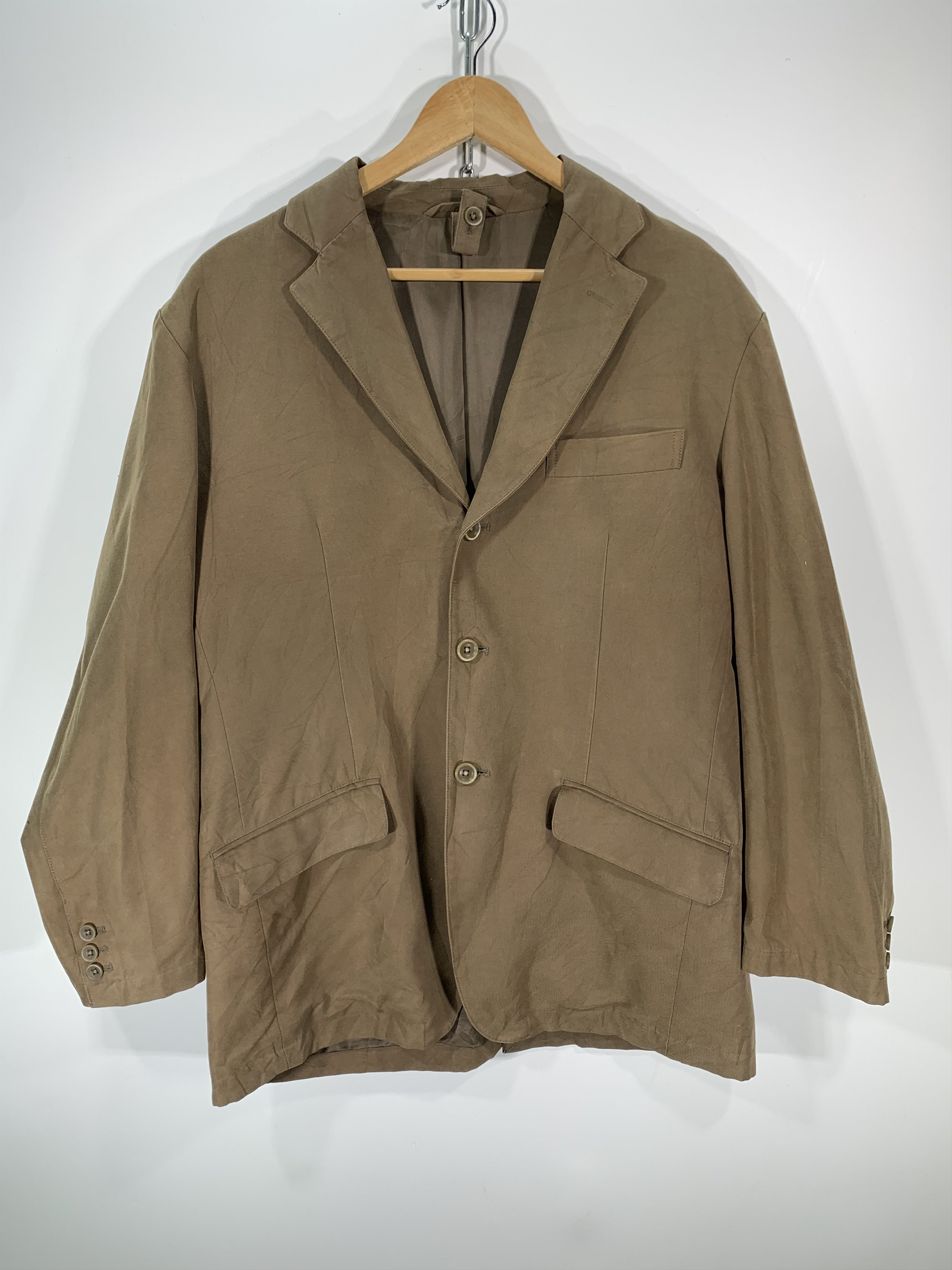 Japanese Brand × Vintage ⚡️Vintage Michelin blazer Faded Brown Size US M / EU 48-50 / 2 - 1 Thumbnail