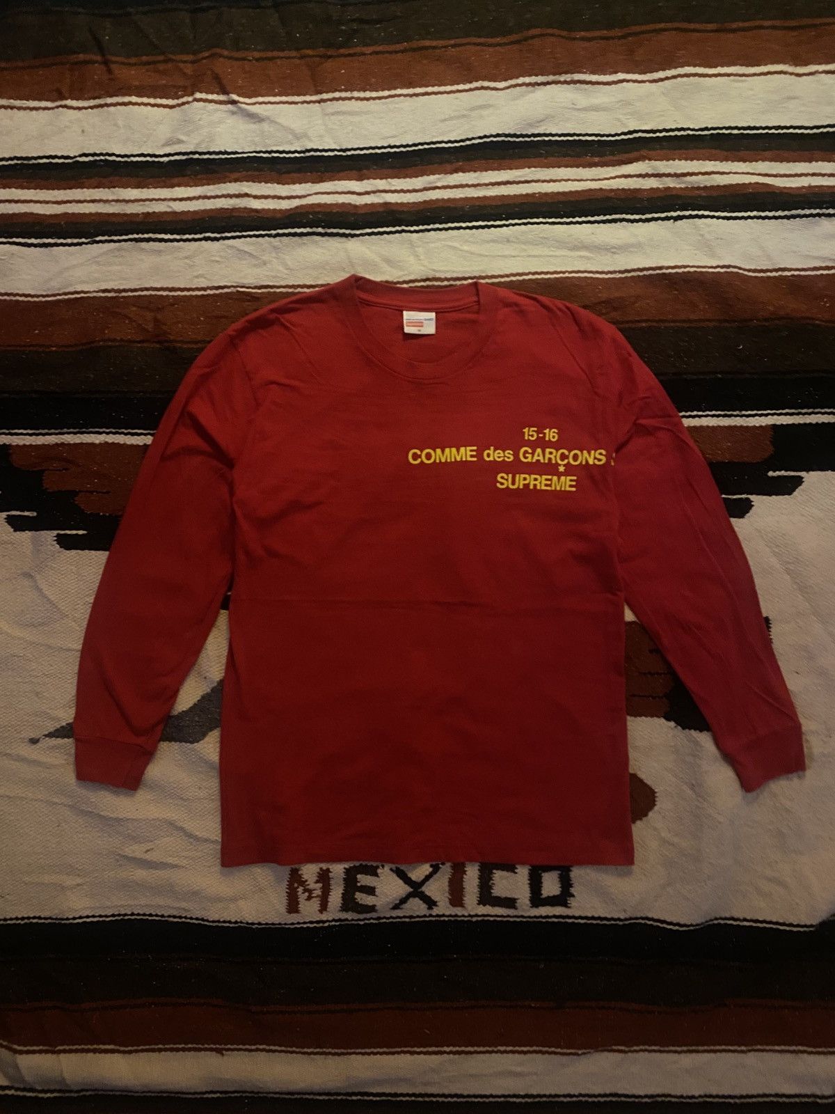 Comme des Garcons × Supreme Supreme Comme Des Garçons Long Sleeve