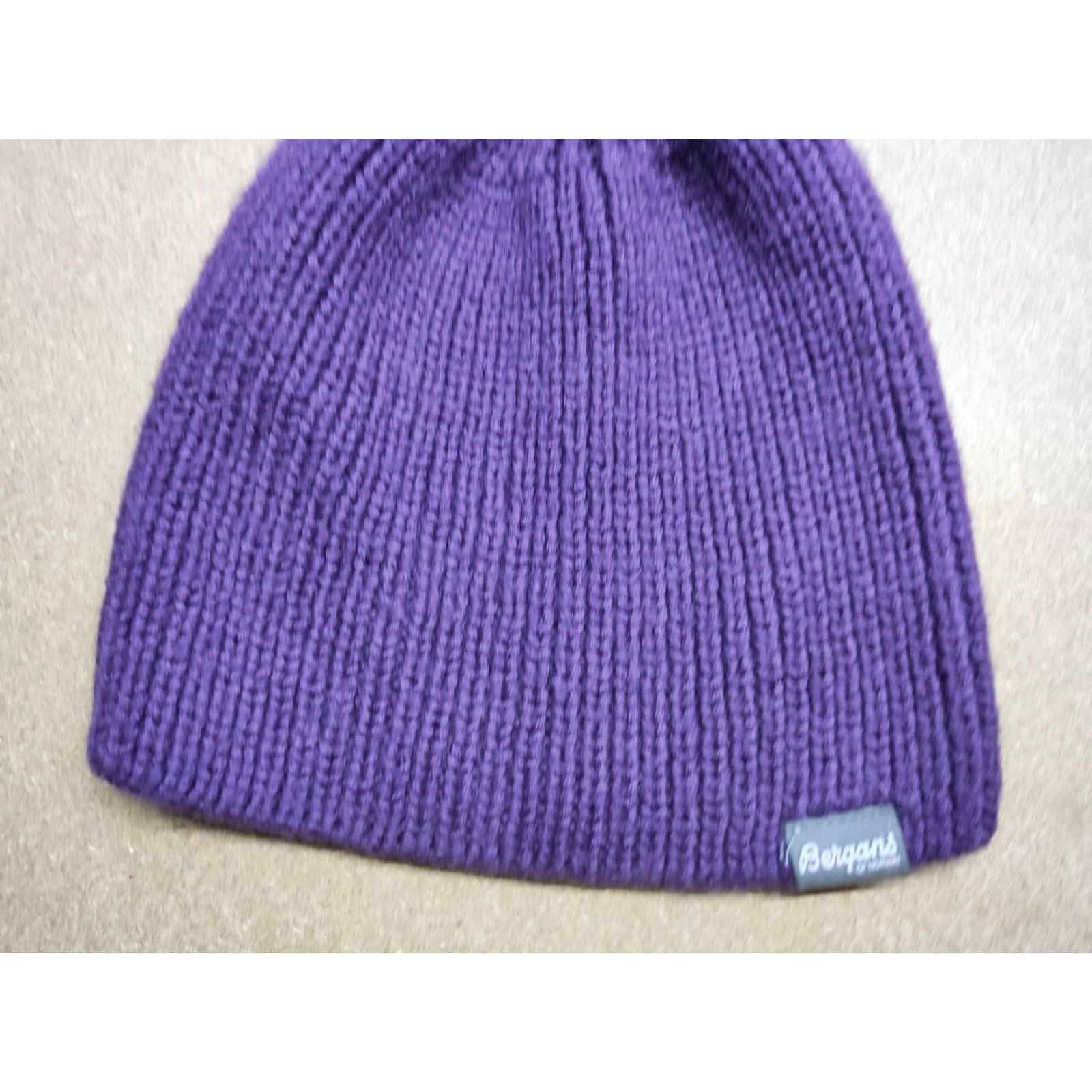 Vintage VINTAGE Bergans of Norway Beanie Hat One Size Purple Thermal Winter Skumring Pom Knit Unisex Adults Mens Womens Boys Girls Size ONE SIZE - 4 Thumbnail