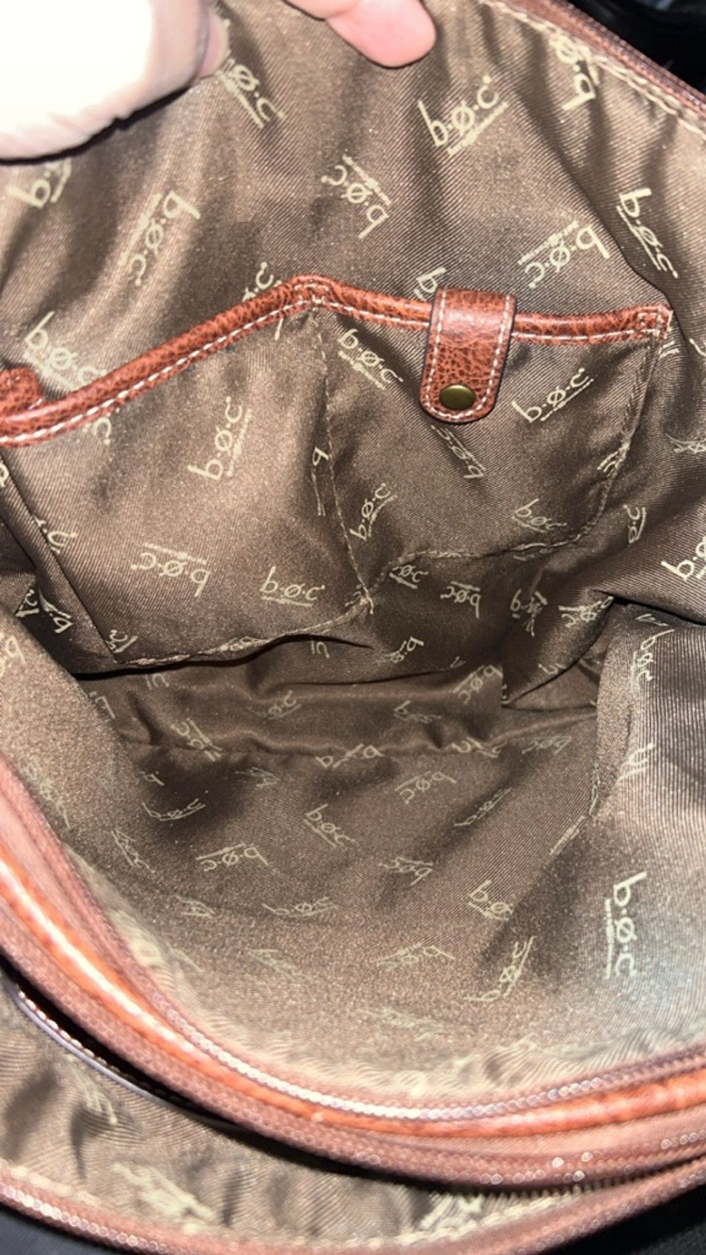 Boc Women's B.O.C Tan & Brown Shoulder Bag One Size Size ONE SIZE - 7 Thumbnail