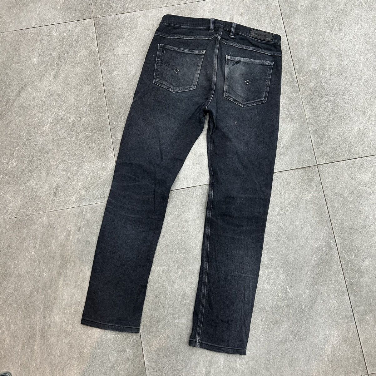 Neil Barrett Vintage Neil Barrett BlackWash Denim Faded Size US 31 - 20 Thumbnail