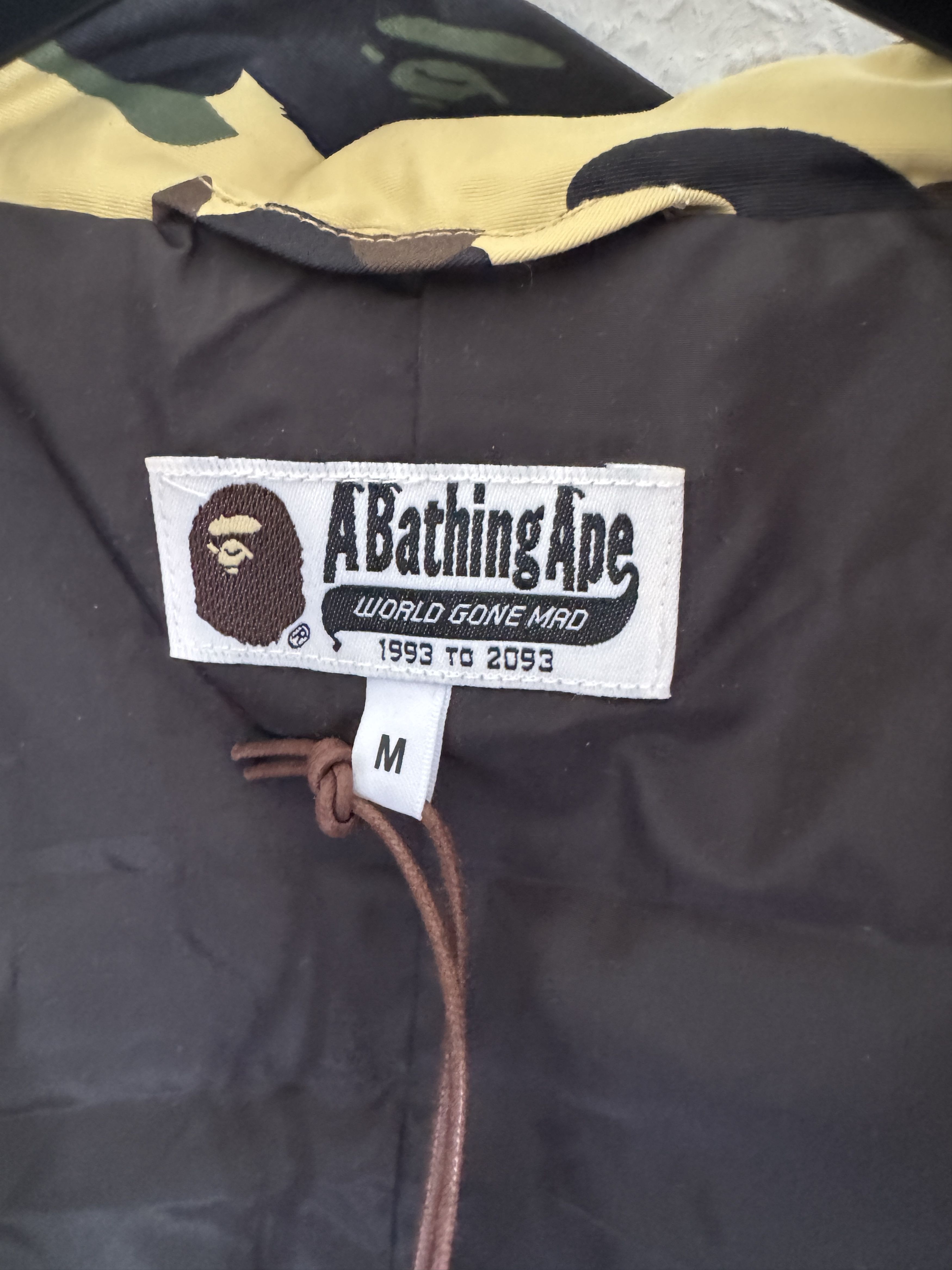Bape 1st Camo Hooded Coat – Yellow Camo Size US M / EU 48-50 / 2 - 20 Thumbnail