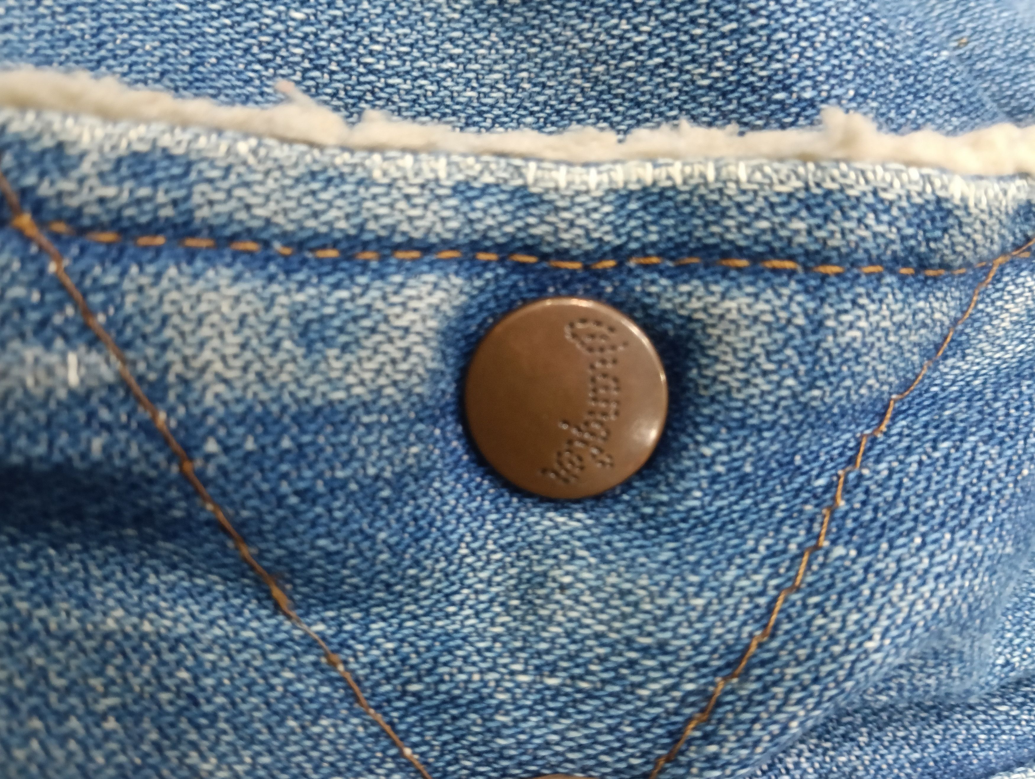 Vintage × Wrangler Vintage Wrangler Sherpa Jacket Size L / US 10 / IT 46 - 9 Thumbnail