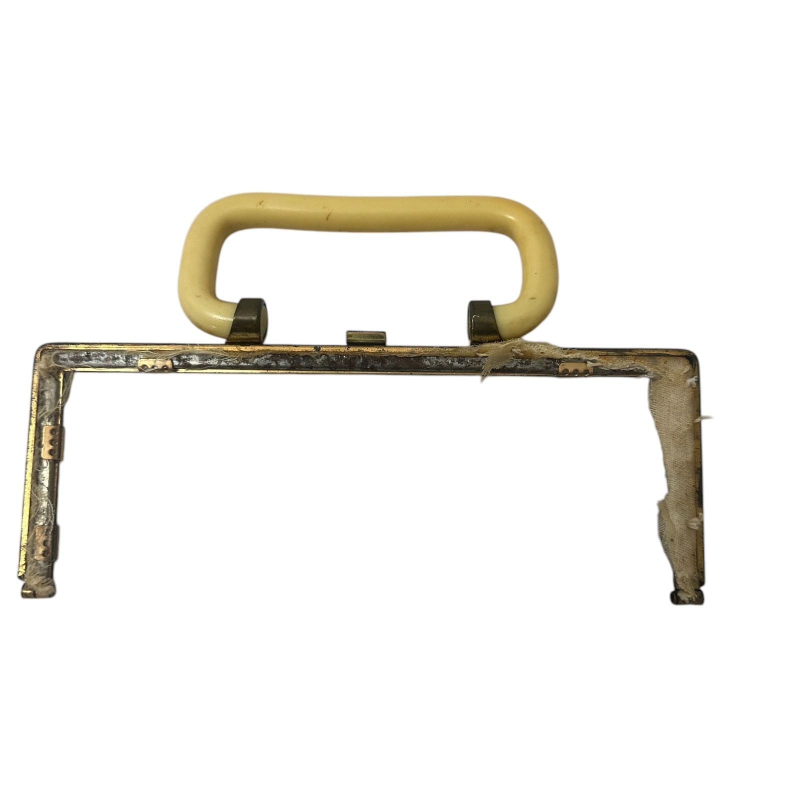Vintage Vintage 1940s Brass Bakelite Purse HAndle Size ONE SIZE - 4 Thumbnail