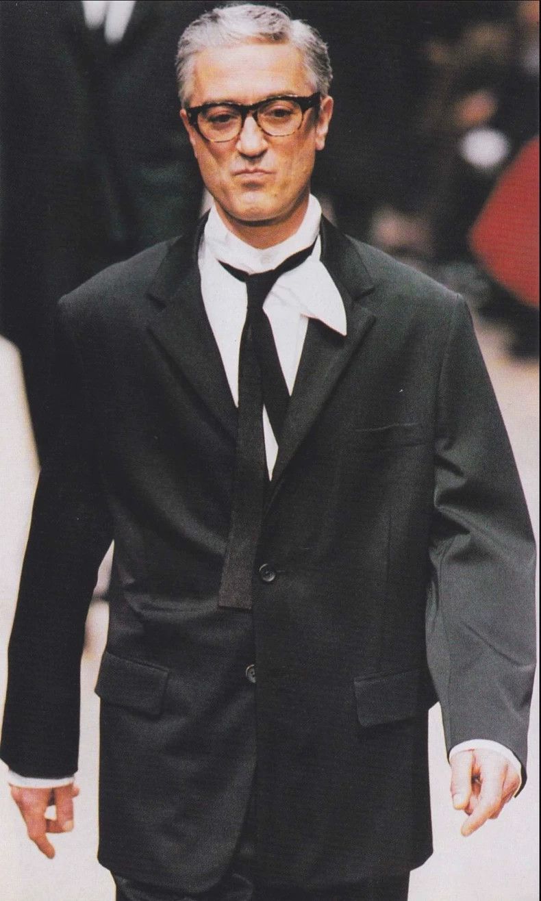 Yohji Yamamoto Yohji Yamamoto size m 95aw Luming Hall Double Collar Suit Size 38S - 3 Thumbnail