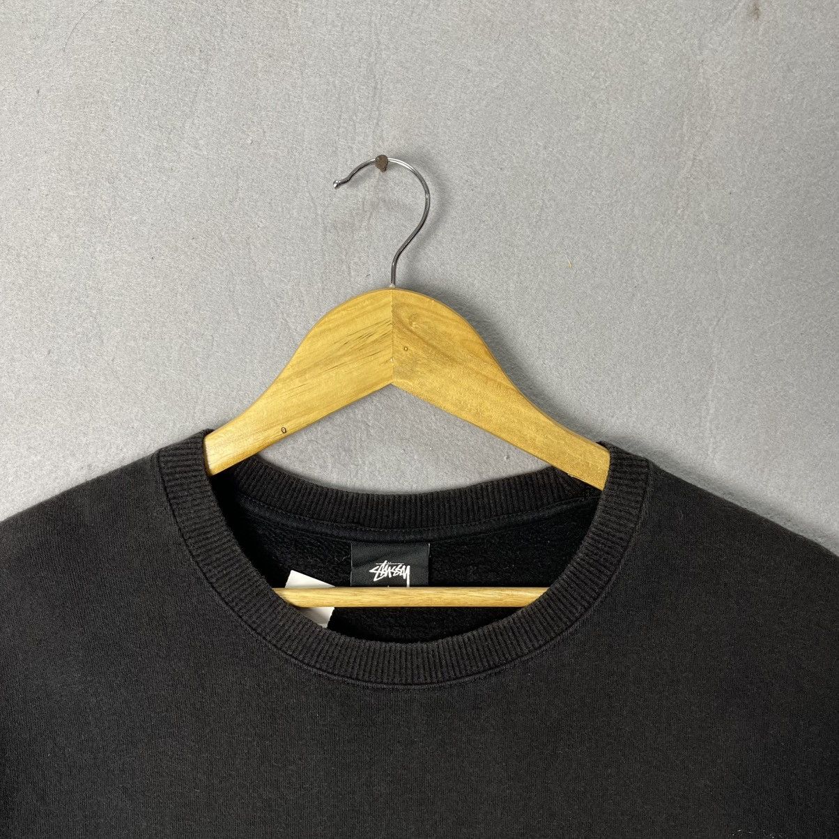 Stussy Stüssy Big Logo Crewneck Sweatshirt Black Large Size US L / EU 52-54 / 3 - 4 Thumbnail