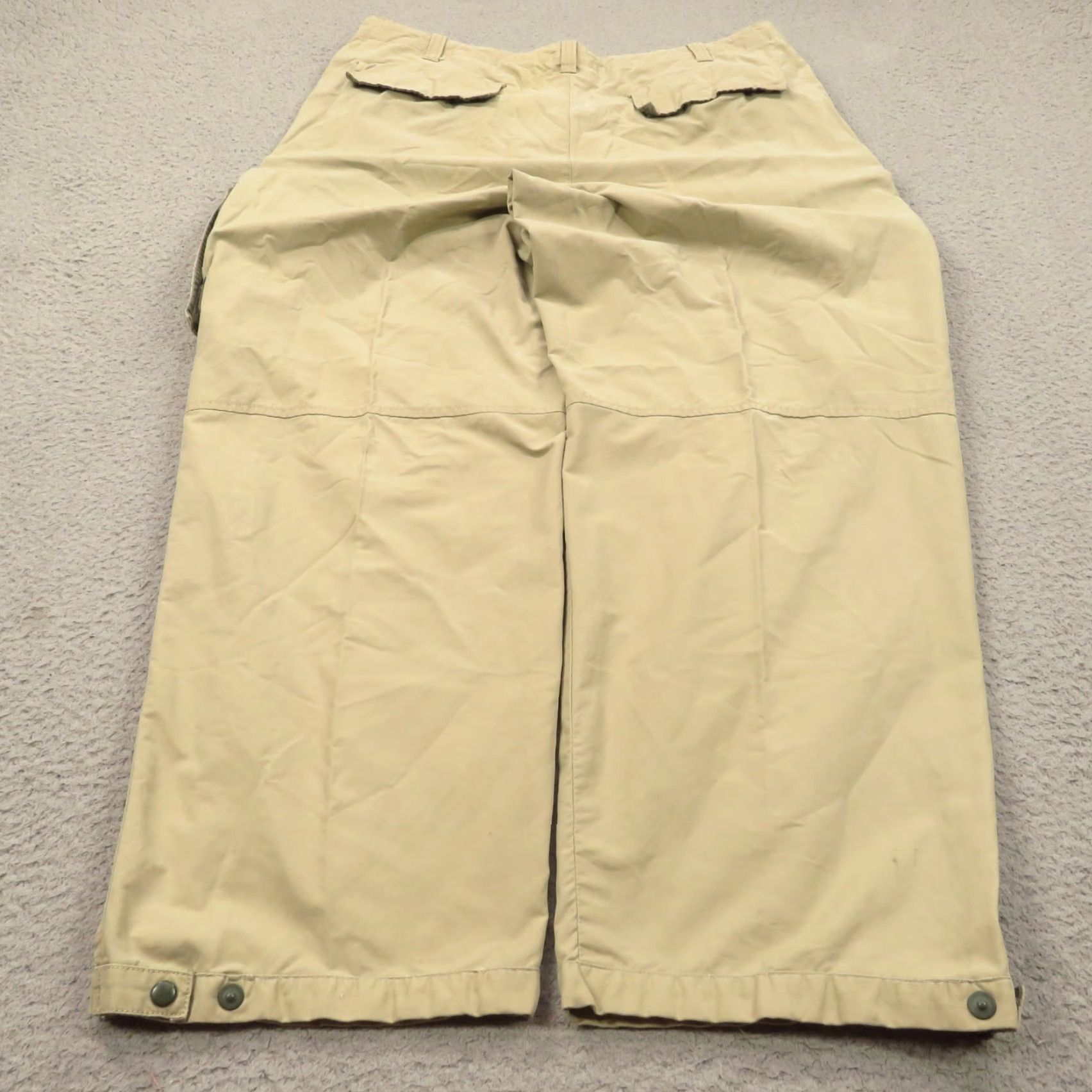 Gap VINTAGE Gap Baggy Cargo Pants Men 35x30 Wide-Leg 10" Leg Opening Cargo Pocket 5-Pocket Military Grunge 90s VTG Mens Size US 35 - 2 Thumbnail