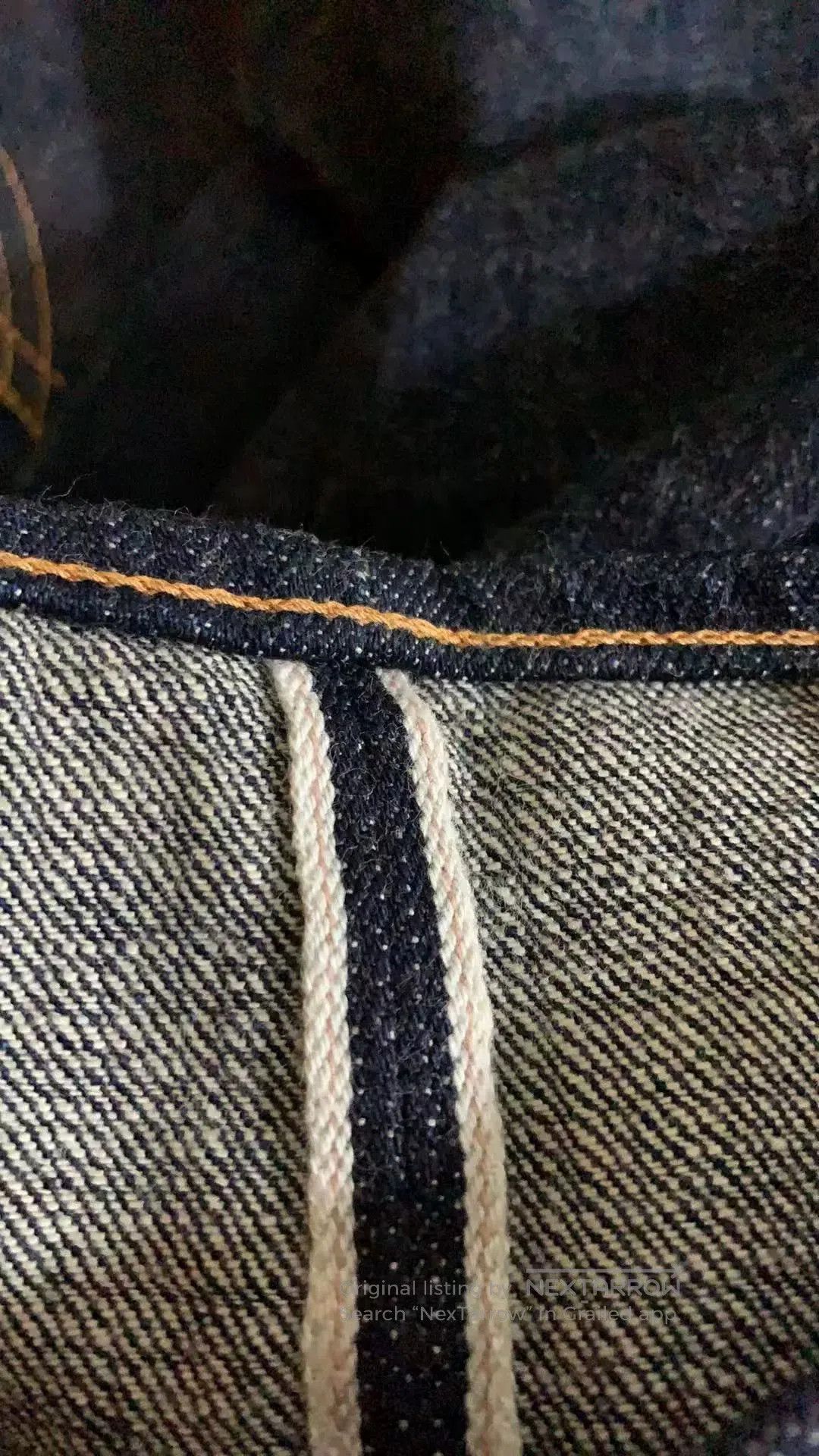 TOYS McCOY Toy's McCoy Lot 555 Vintage Denim Pants. Size US 31 - 7 Thumbnail