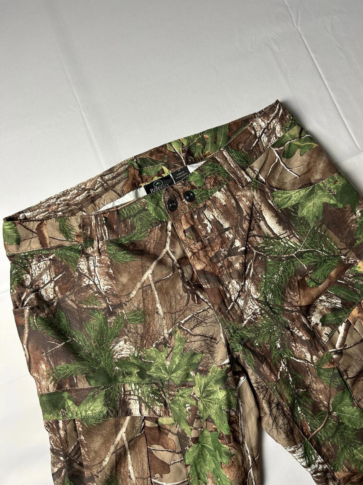 Realtree Redhead Real Tree Camo Heavyweight Cargo Trousers Hunting Size US 34 / EU 50 - 6 Thumbnail