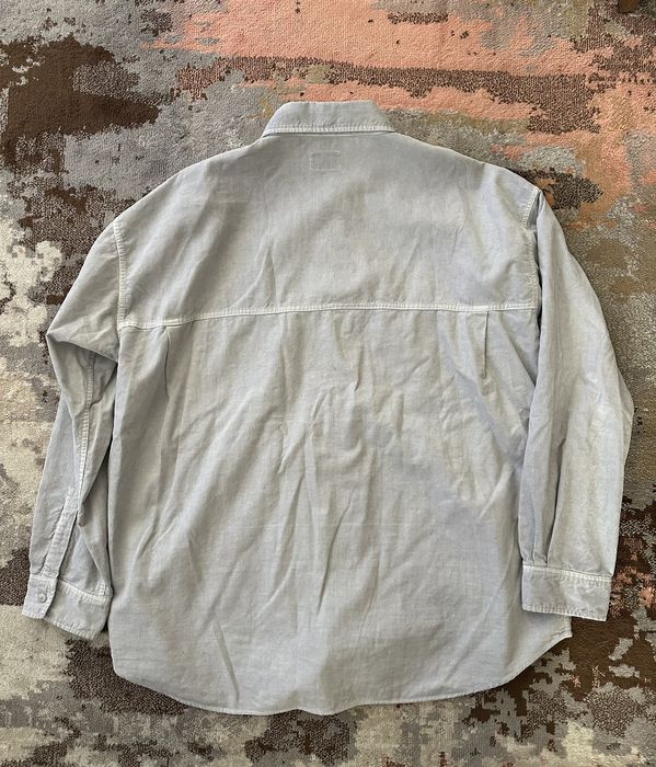 Cav Empt CAV EMPT OVERDYE CORD DESIGN BIG SHIRT grey Xl | Grailed