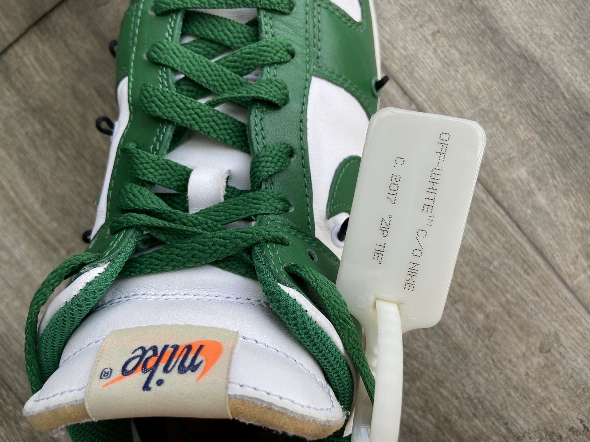 Off-White OFF-WHITE x Nike Dunk Low Leather Size US 9.5 / EU 42-43 - 8 Thumbnail