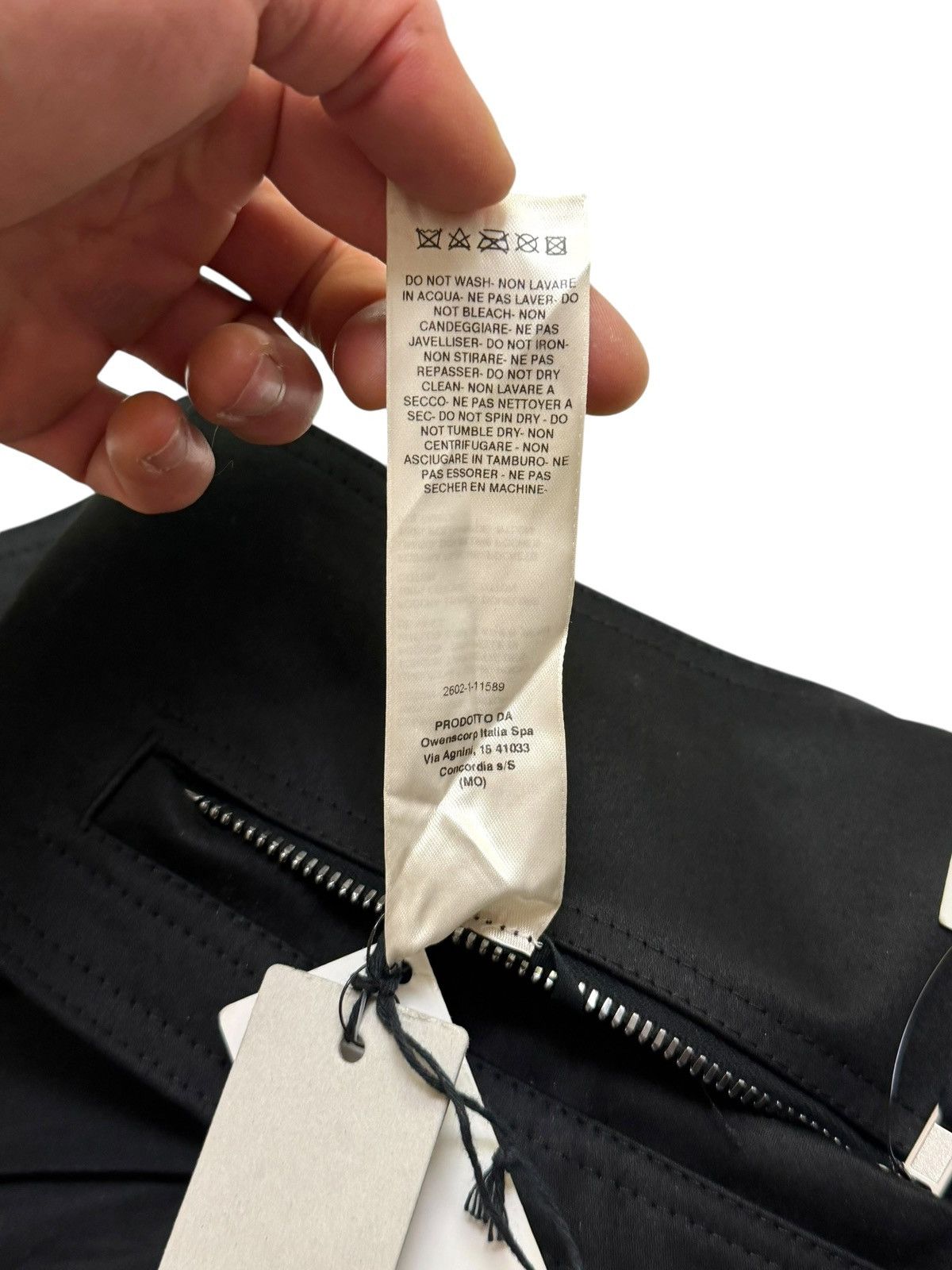 Rick Owens 2018 Sisyphus Cross Cargo Chap Vest Size ONE SIZE - 8 Thumbnail