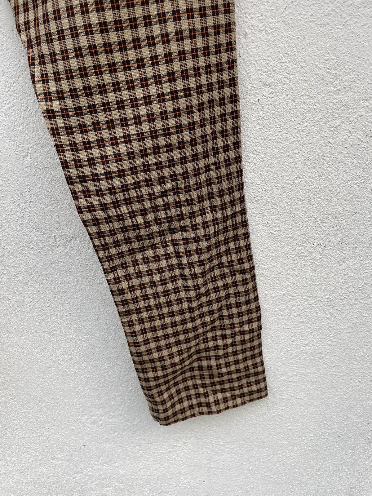 Comme des Garcons × Comme des Garcons Homme × Comme des Garcons Homme Plus Vintage Comme Des Garcons Homme Plus Checked Pants Size US 32 / EU 48 - 9 Thumbnail