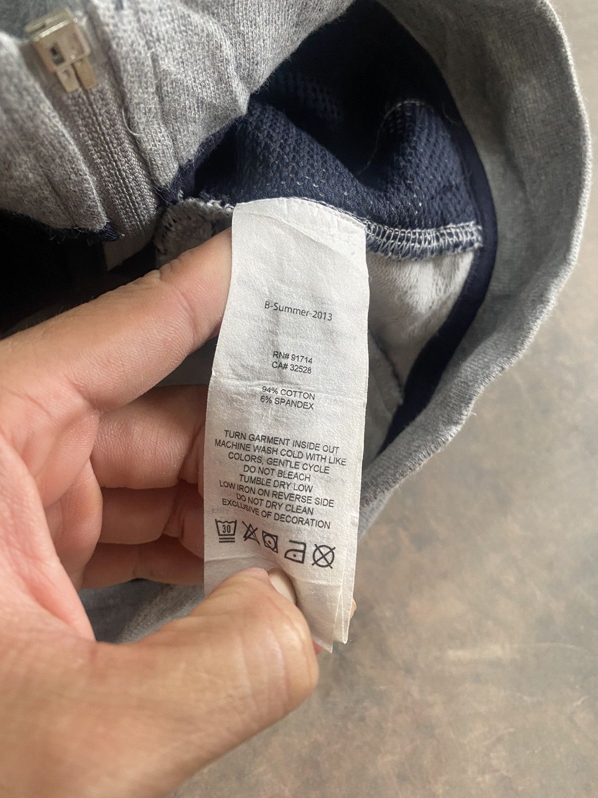 Armani Exchange × Designer SUMMER 2013 HOODED VEST ARMANI EXCHANGE PUNK GRUNGE LGB Size US M / EU 48-50 / 2 - 8 Thumbnail
