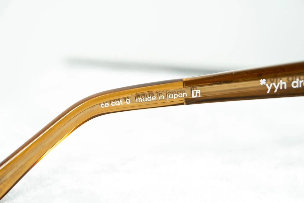 Yohji Yamamoto Yohji Yamamoto Sunglasses Cat Eye Brown Frame Size ONE SIZE - 4 Thumbnail