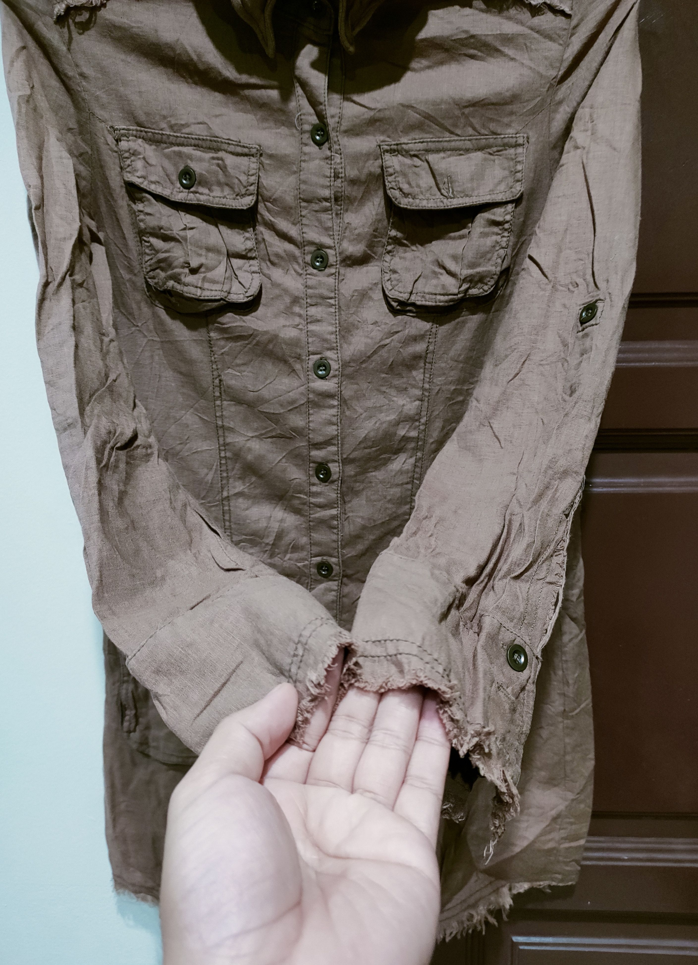 If Six Was Nine 🔥Vintage G.O.A Shirt Military Japanese Brand 🔥 Size S / US 4 / IT 40 - 2 Thumbnail