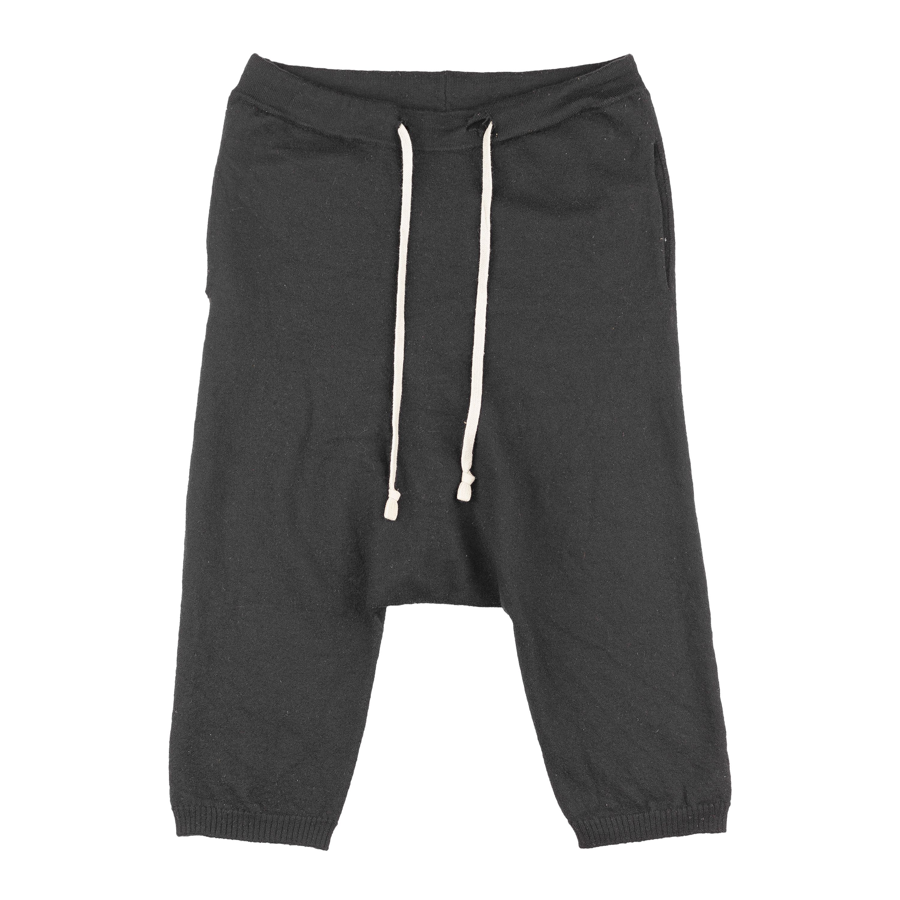 Rick Owens Rick Owens SS 2017 "Walrus" Wool Knee Length Pants (XS) Size 26" / US 2 / IT 38 - 1 Thumbnail