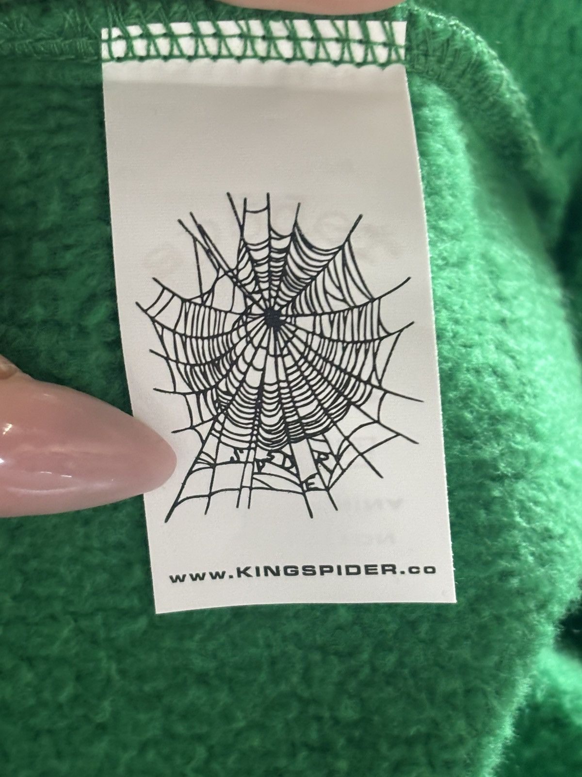 Sp5der SP5DER OG WEB GREEN SIZE XXL Size US XXL / EU 58 / 5 - 11 Thumbnail