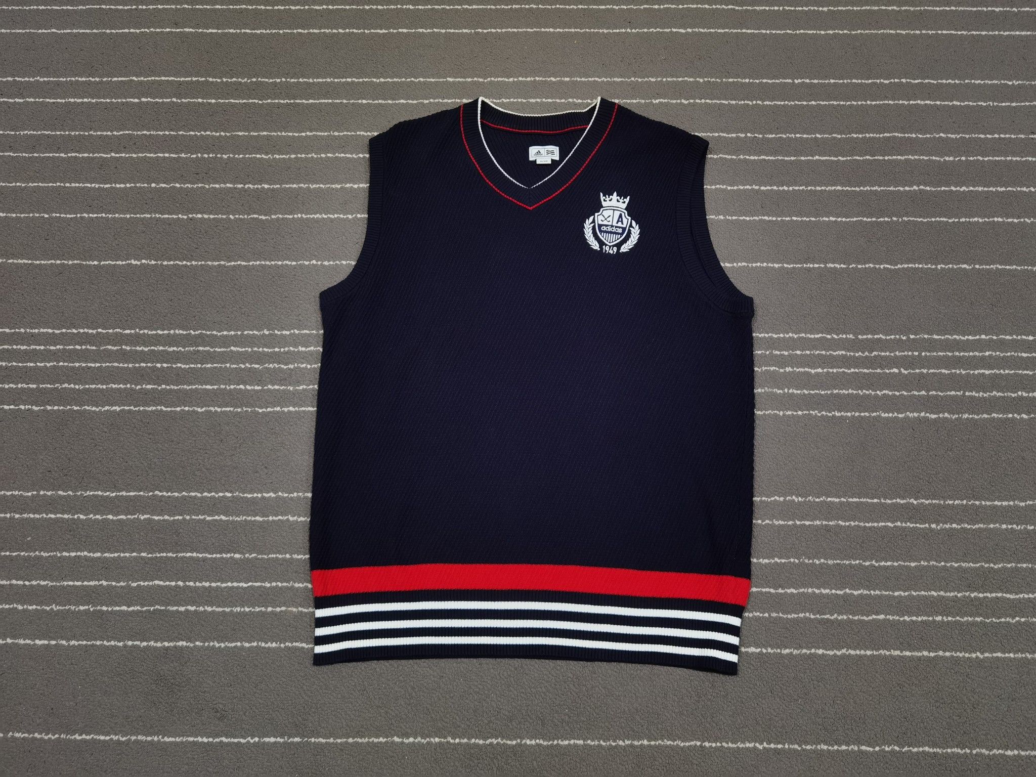 Adidas Adidas golf dark blue M 2183 Size US M / EU 48-50 / 2 - 4 Thumbnail