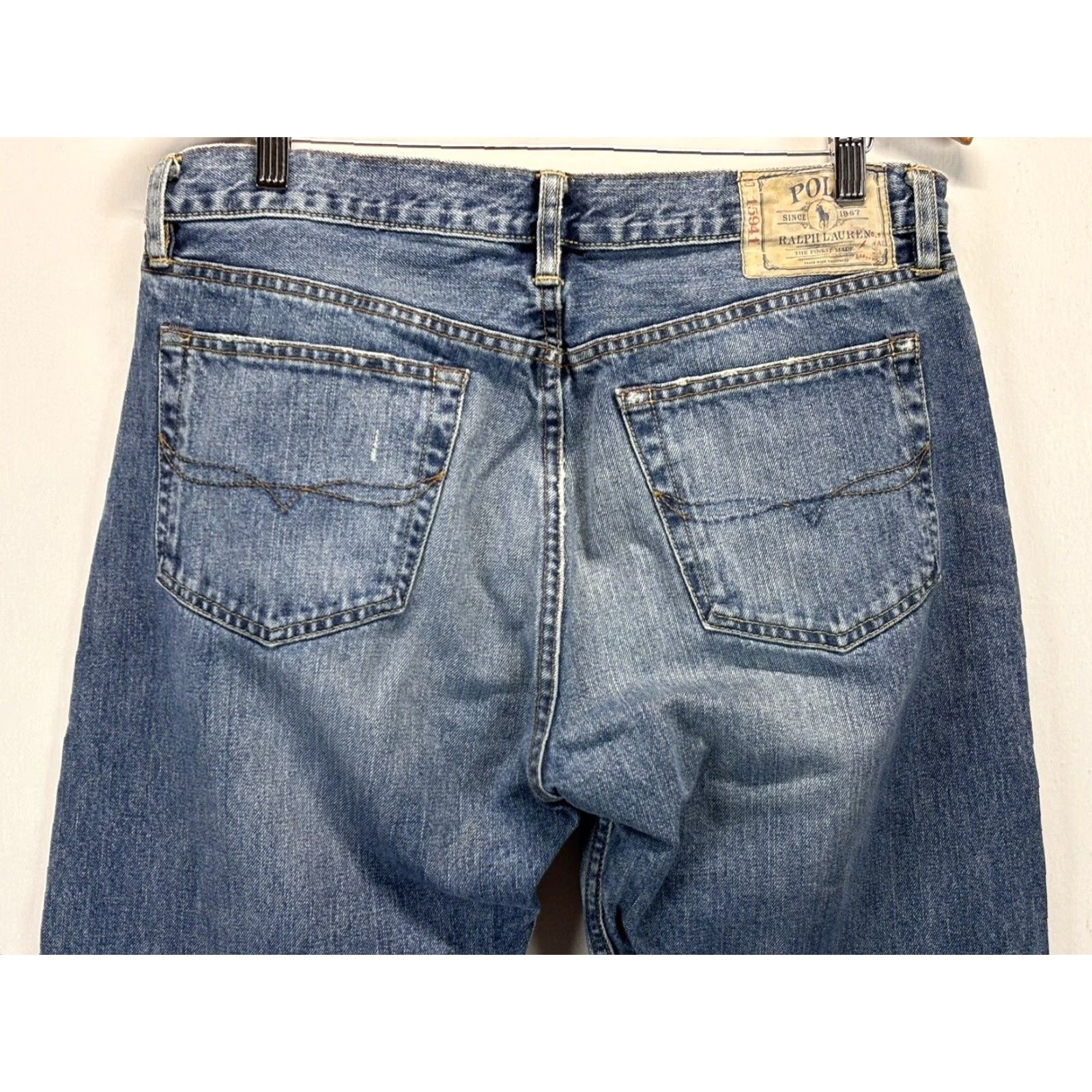 Polo Ralph Lauren Polo Ralph Lauren Jeans Men’s Sz 34x34 Medium Wash VGUC Regular Inseam 34 Blue Straight Size US S / EU 44-46 / 1 - 4 Thumbnail