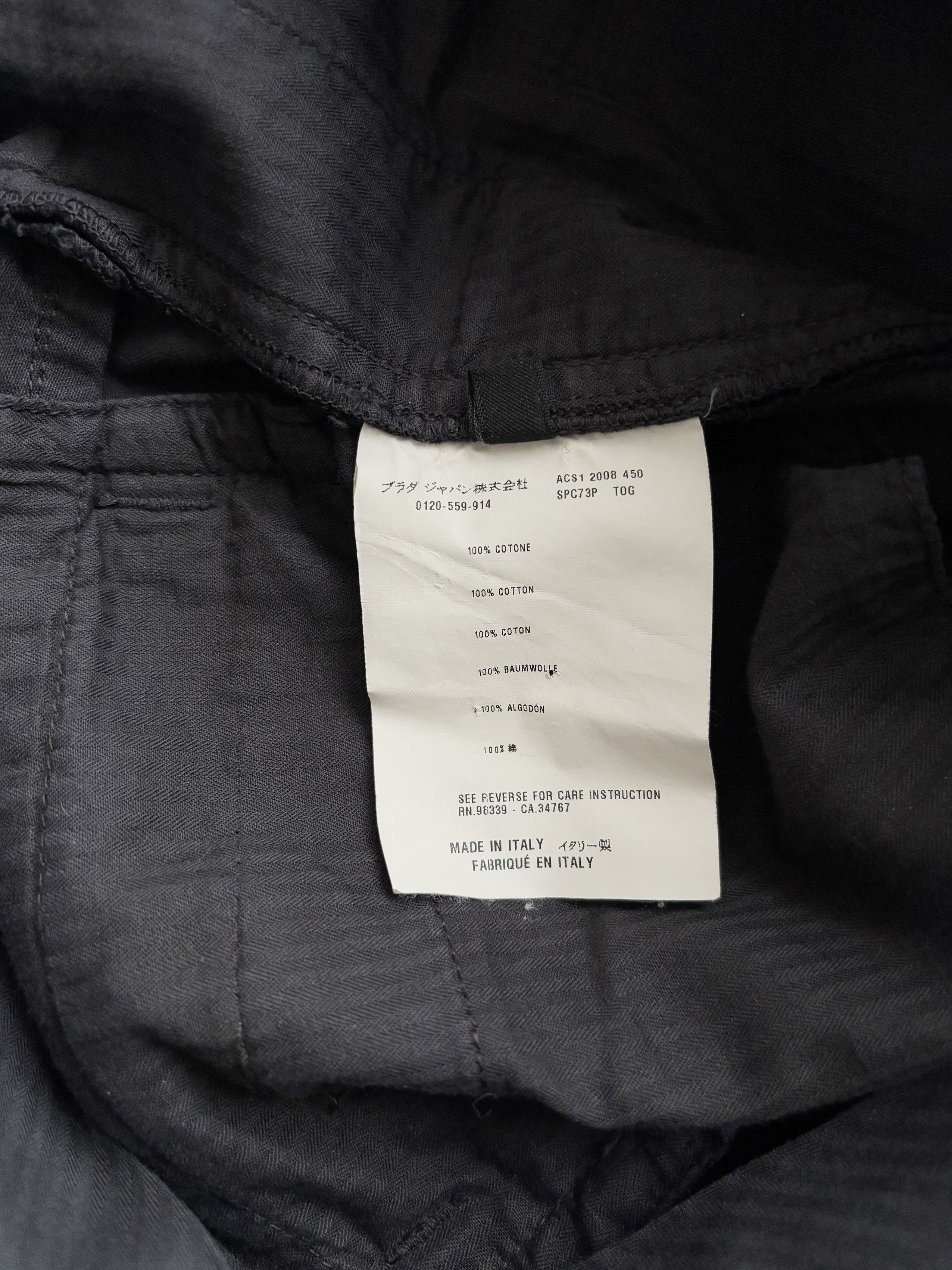 Prada ⚡️QUICK SALE⚡️2008 Prada Linea Rossa Gray Trousers Pants Size US 34 / EU 50 - 6 Thumbnail