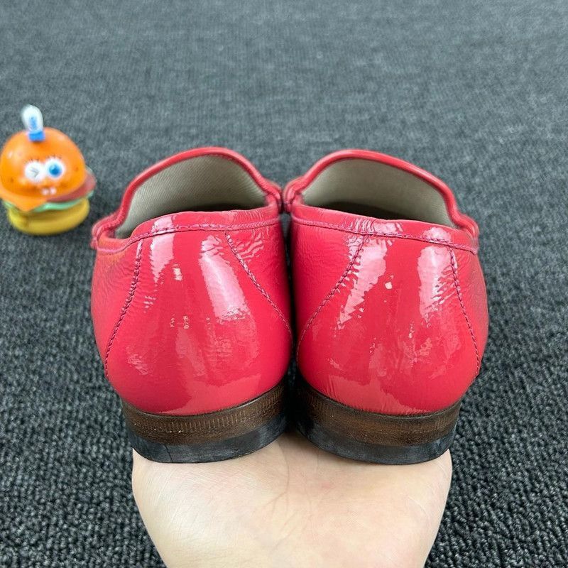 Gucci Gucci Leather Slip-On Loafers for Women -2508 Size US 6 / IT 36 - 5 Thumbnail