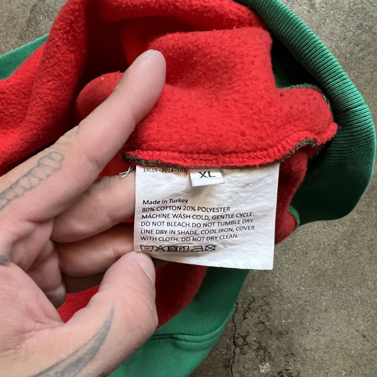 ERL ERL OG Swirl Hoodie Size US XL / EU 56 / 4 - 5 Thumbnail