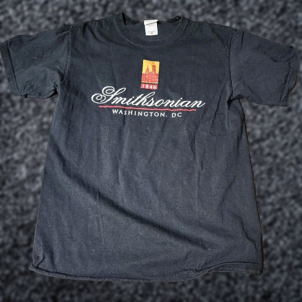 Etro VINTAGE Smithsonian Mens Black Short Sleeve Retro T Shirt M Size US M / EU 48-50 / 2 - 1 Thumbnail