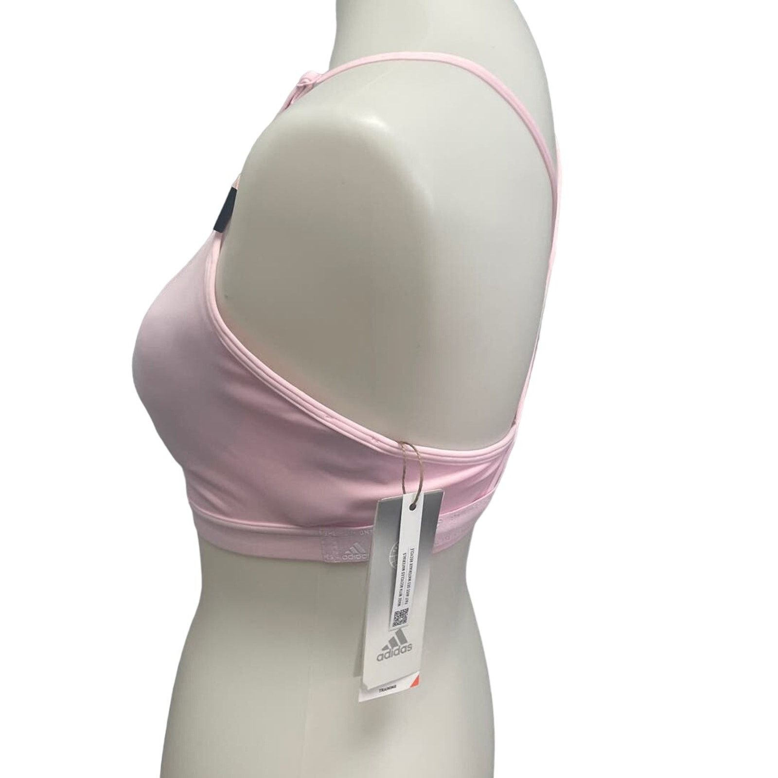 Adidas New Adidas Medium 36AC Pink Light Support Training Sport Bra Size M / US 6-8 / IT 42-44 - 3 Thumbnail