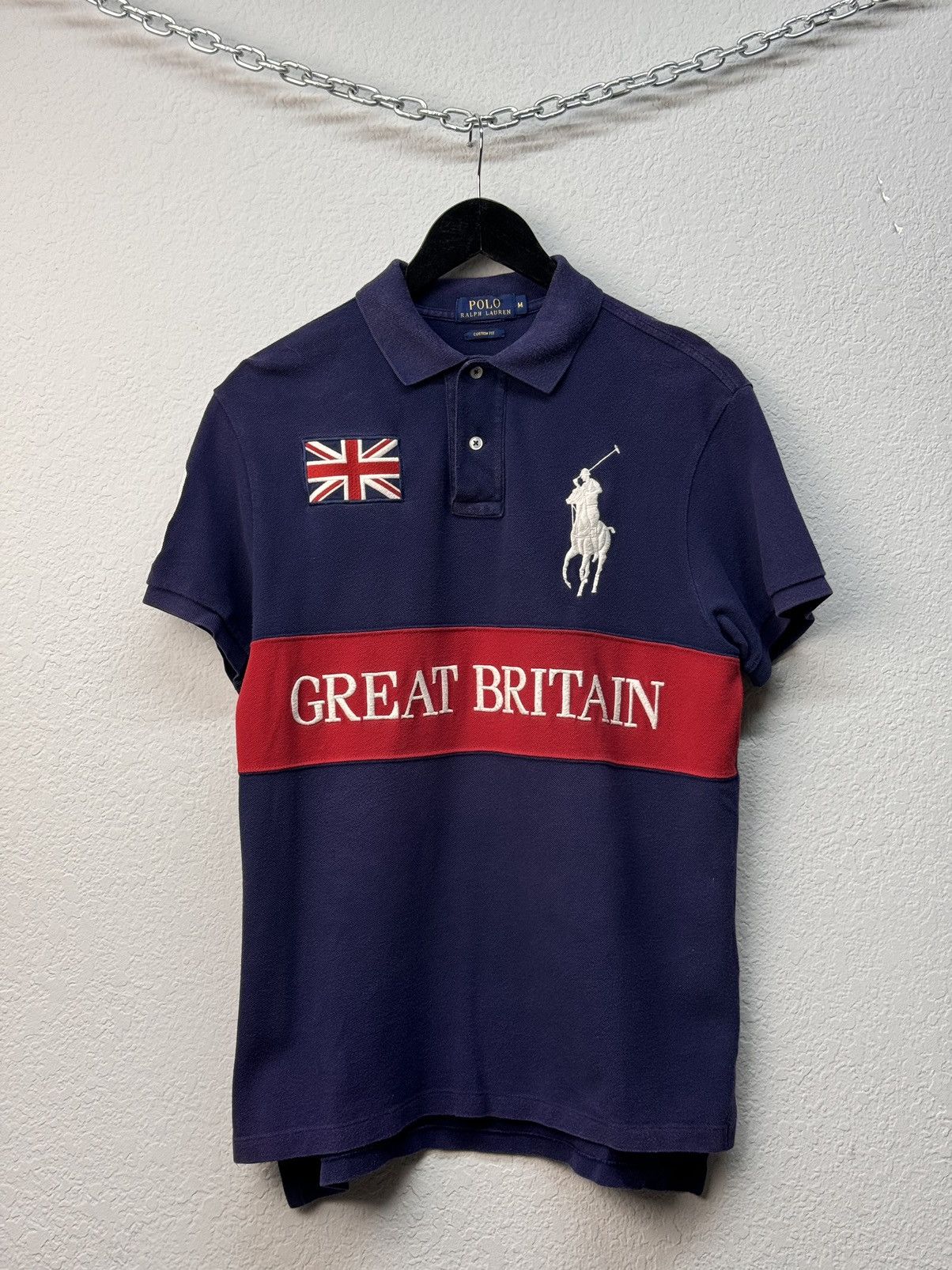 Japanese Brand × Polo Ralph Lauren Vintage Polo Ralph Lauren USA Polo Shirt Rugby Japanese Size US M / EU 48-50 / 2 - 2 Thumbnail