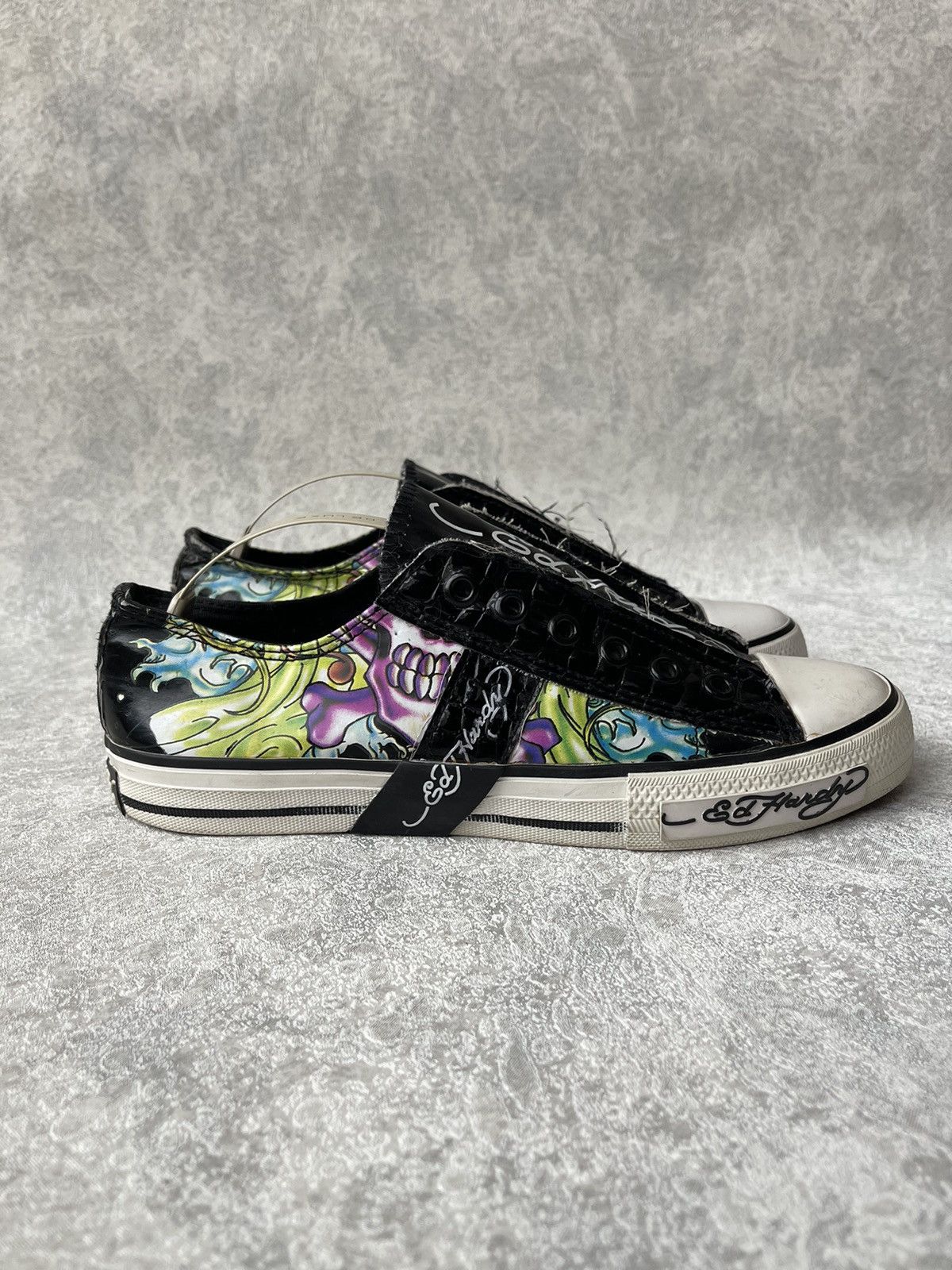 Ed Hardy Vintage Ed Hardy by Christian Audigier Slip On Shoes Size 6 Size US 6 / IT 36 - 5 Thumbnail
