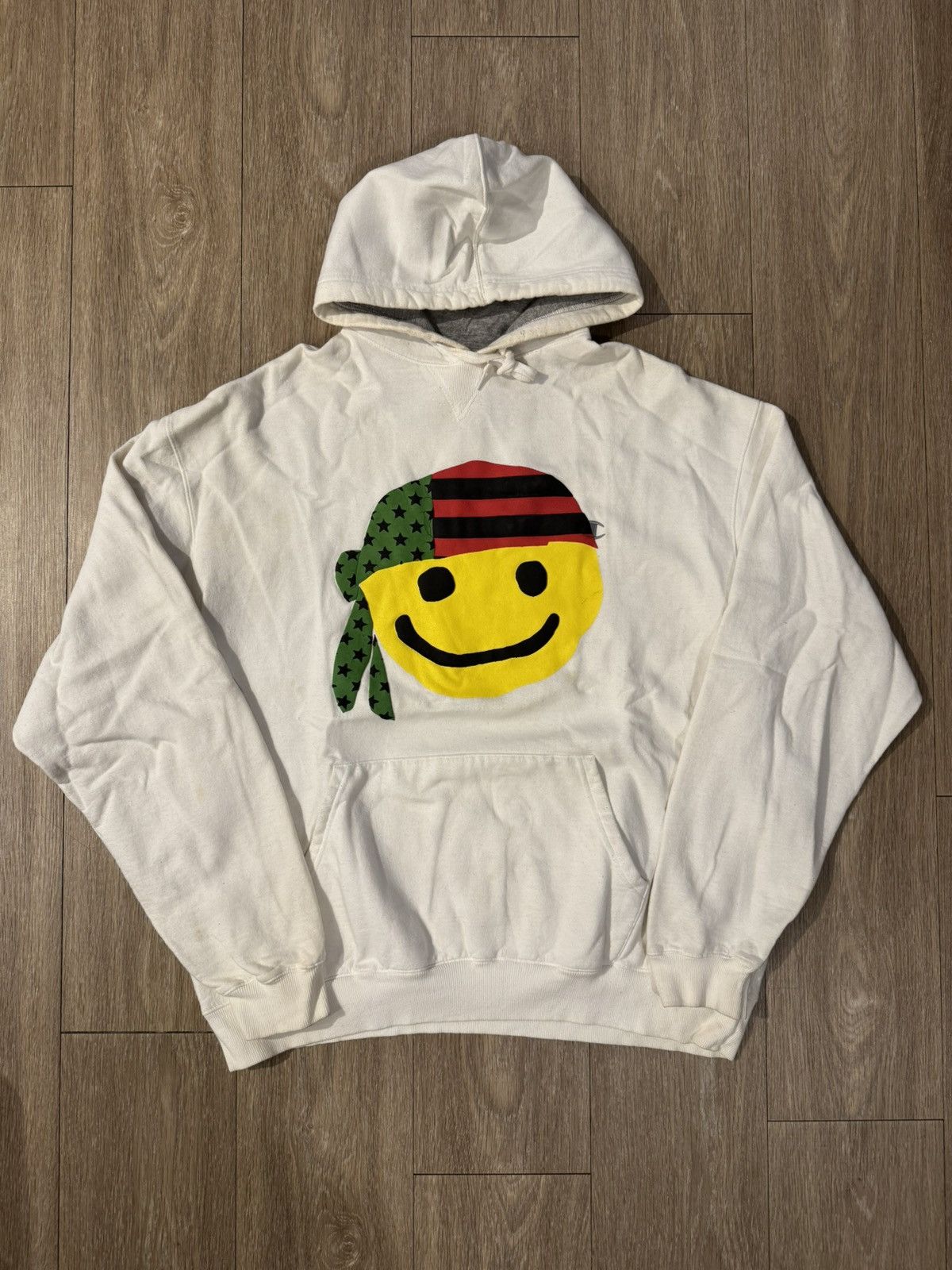 Cactus Plant Flea Market × DENIM TEARS CPFM Denim Tears Bandana Smiley Hoodie 1/1 Size US XXL / EU 58 / 5 - 1 Thumbnail