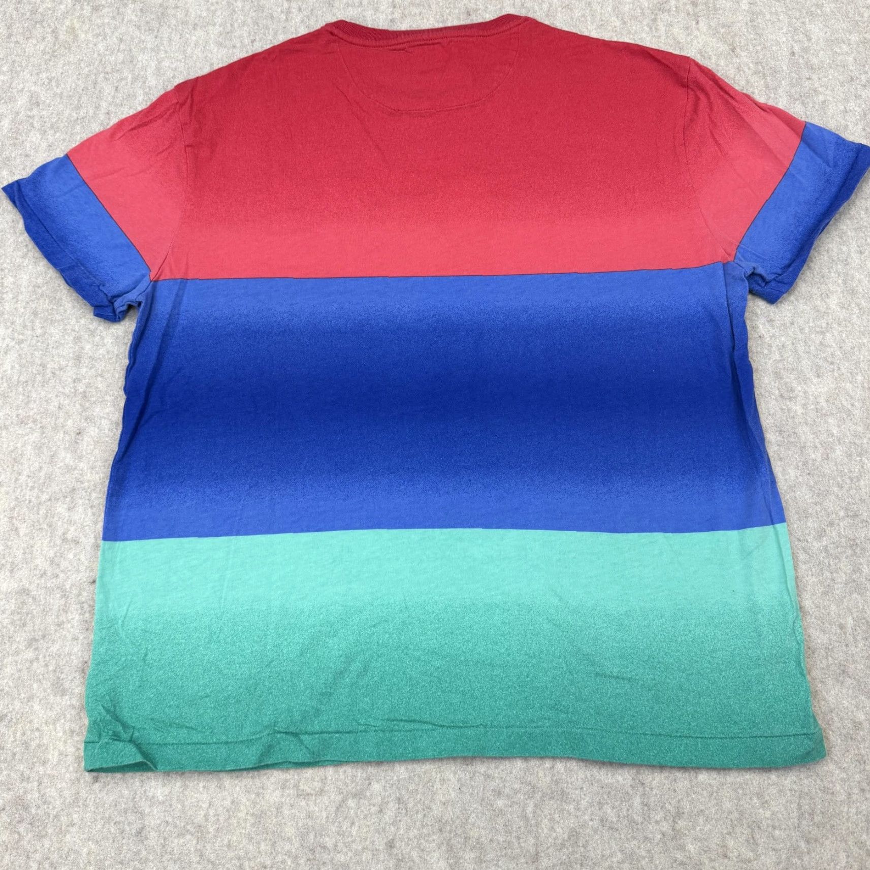 Polo Ralph Lauren Polo Ralph Lauren Shirt Mens Large Multicolor POLO Logo Colorblock Graphic Tee Size US L / EU 52-54 / 3 - 6 Thumbnail