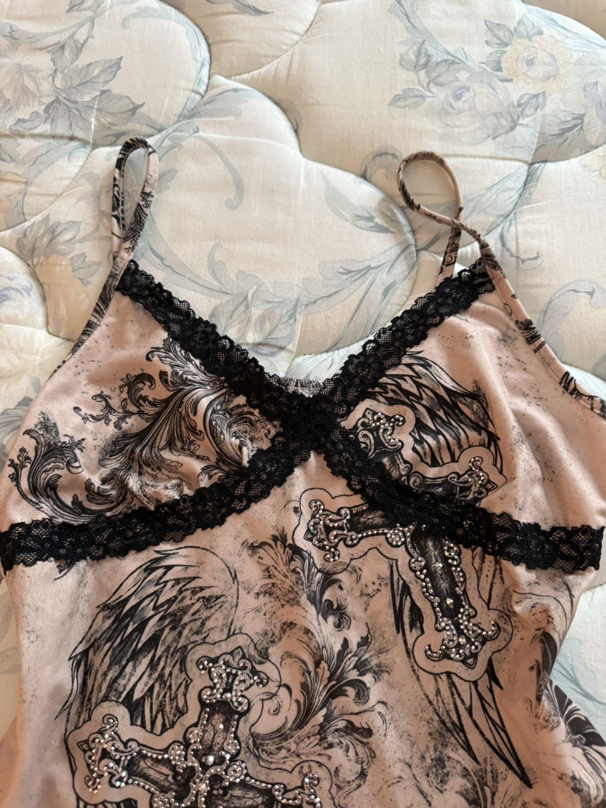 Other Vintage Women Cross Crop Top size S Size S / US 4 / IT 40 - 2 Thumbnail
